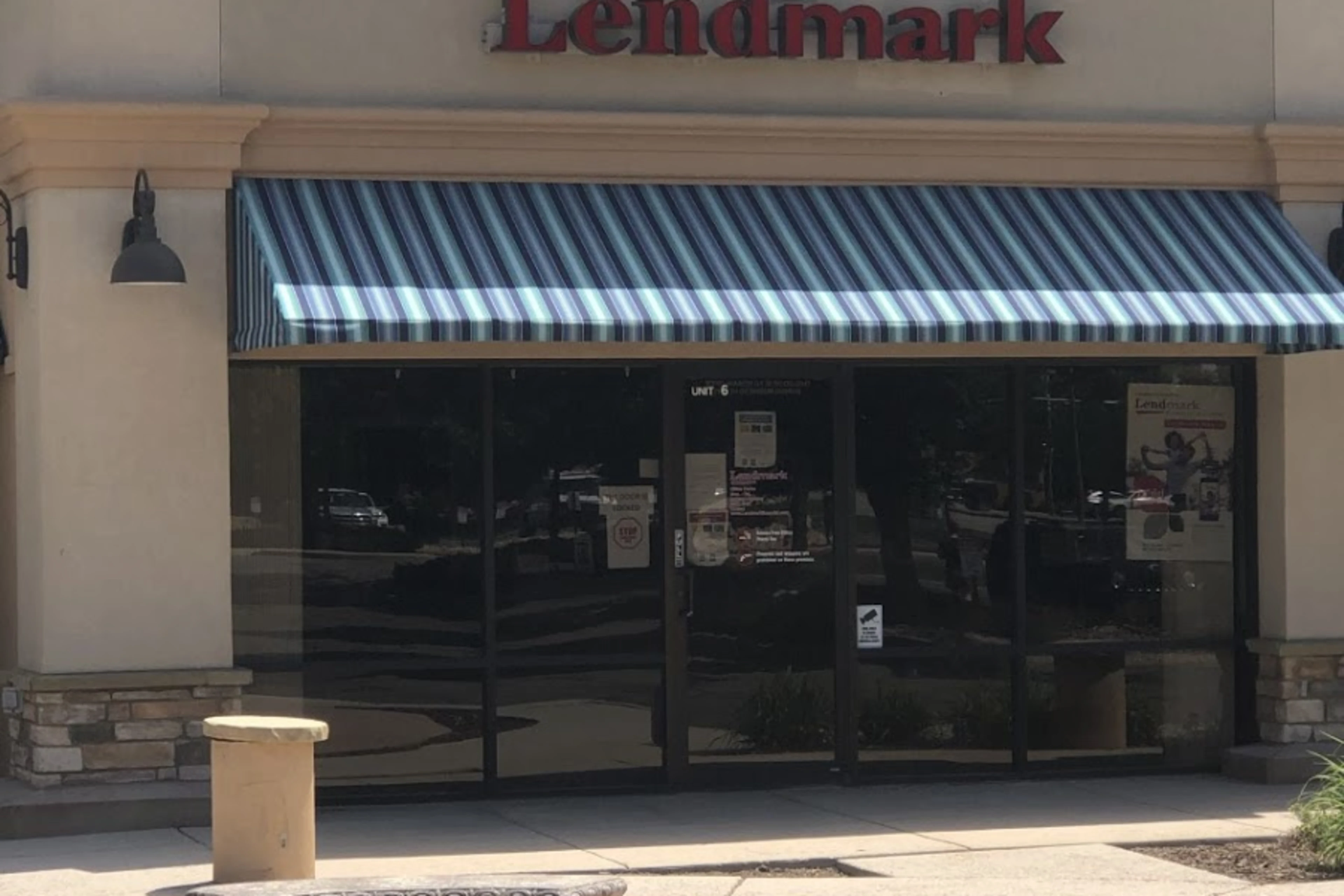 Exterior view of the branch location.