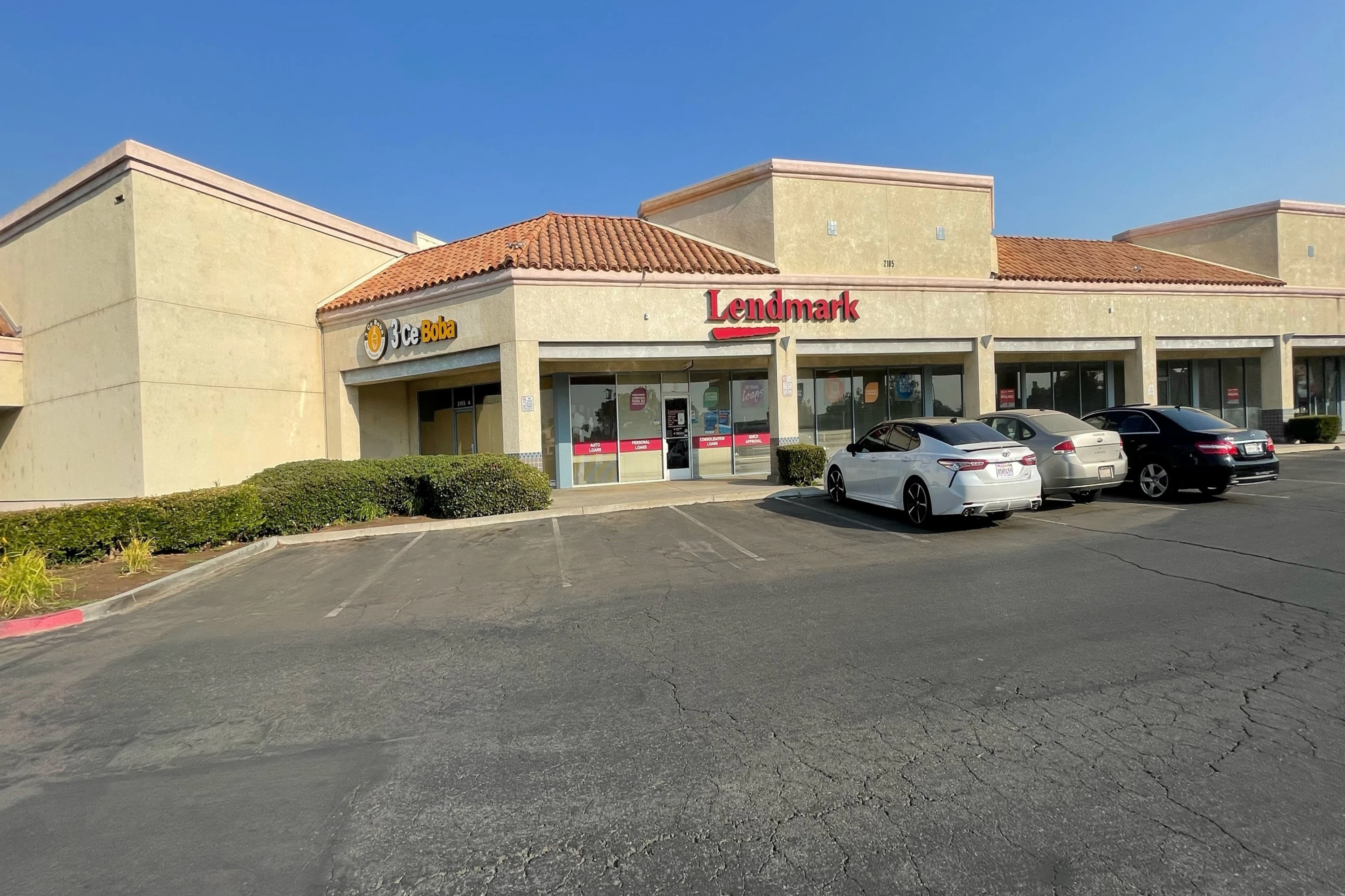 Exterior view of the branch location.
