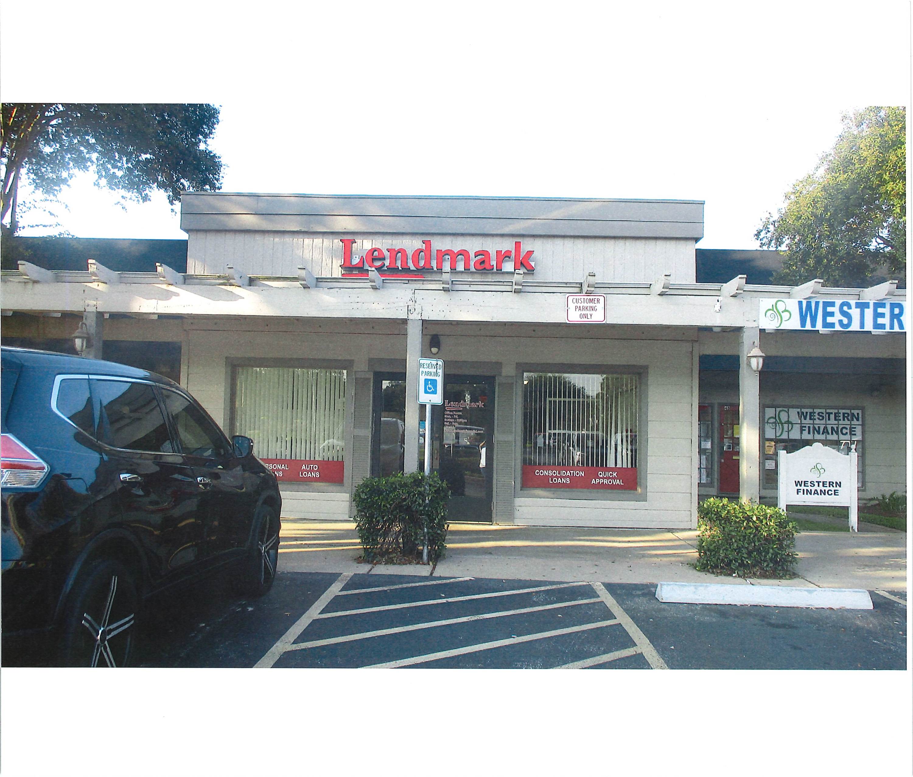 Exterior view of the branch location.
