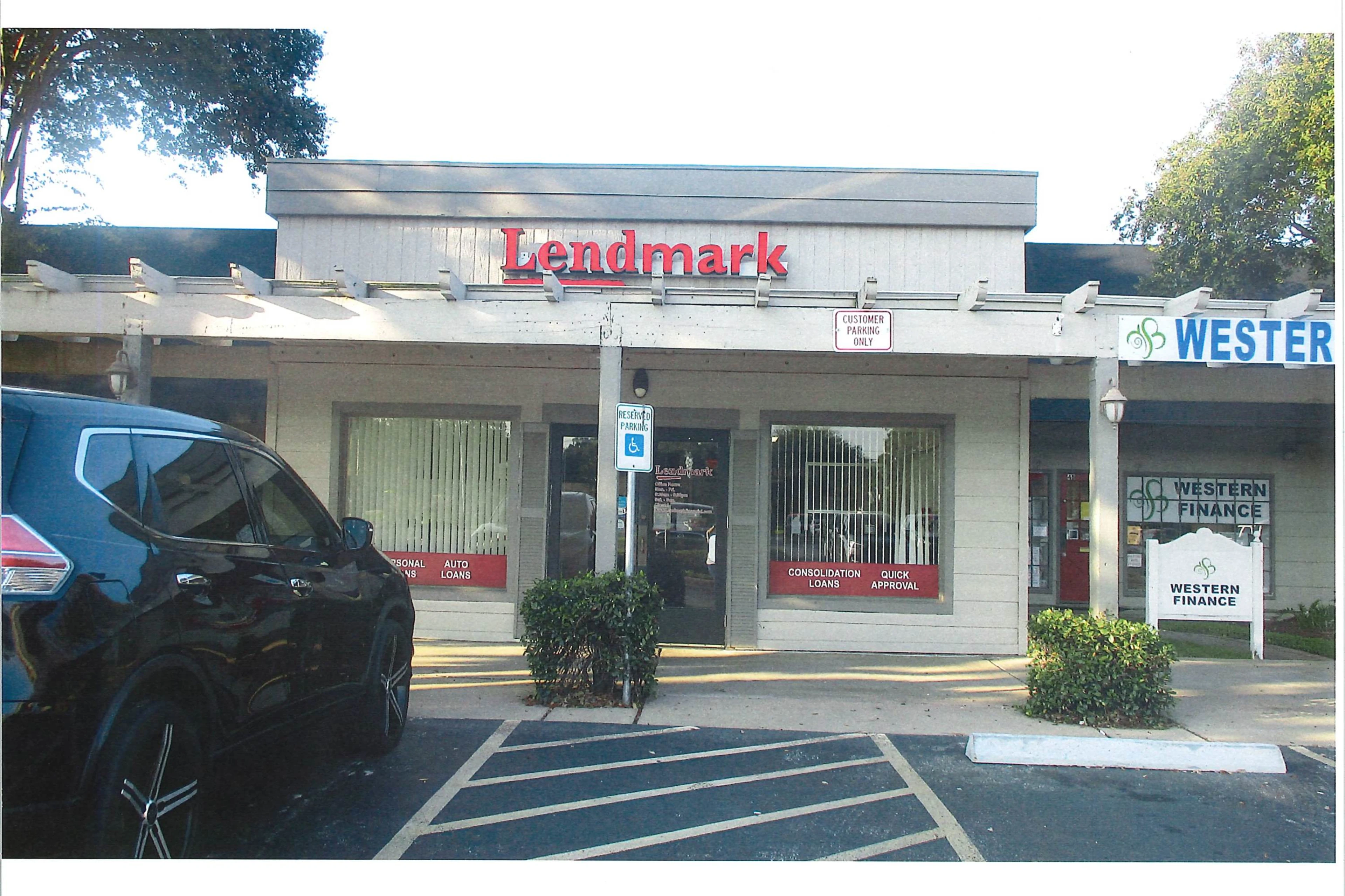 Exterior view of the branch location.
