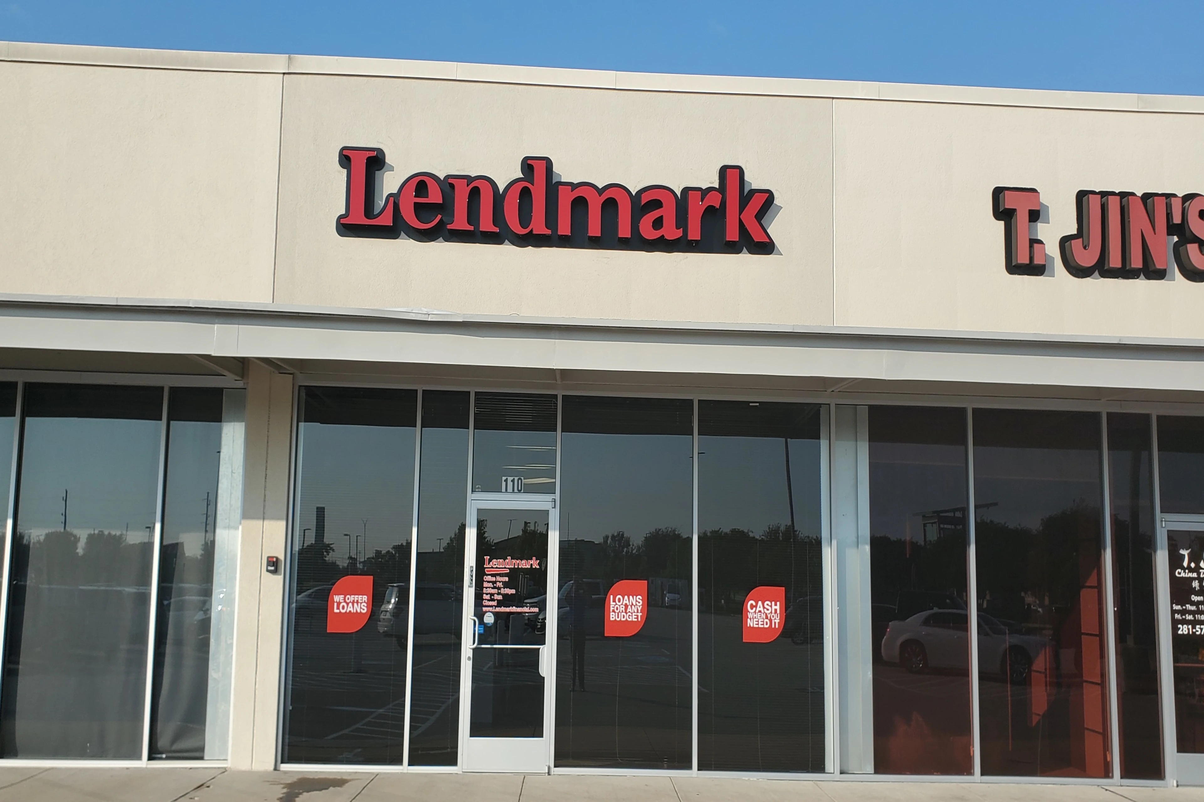 Exterior view of the branch location.