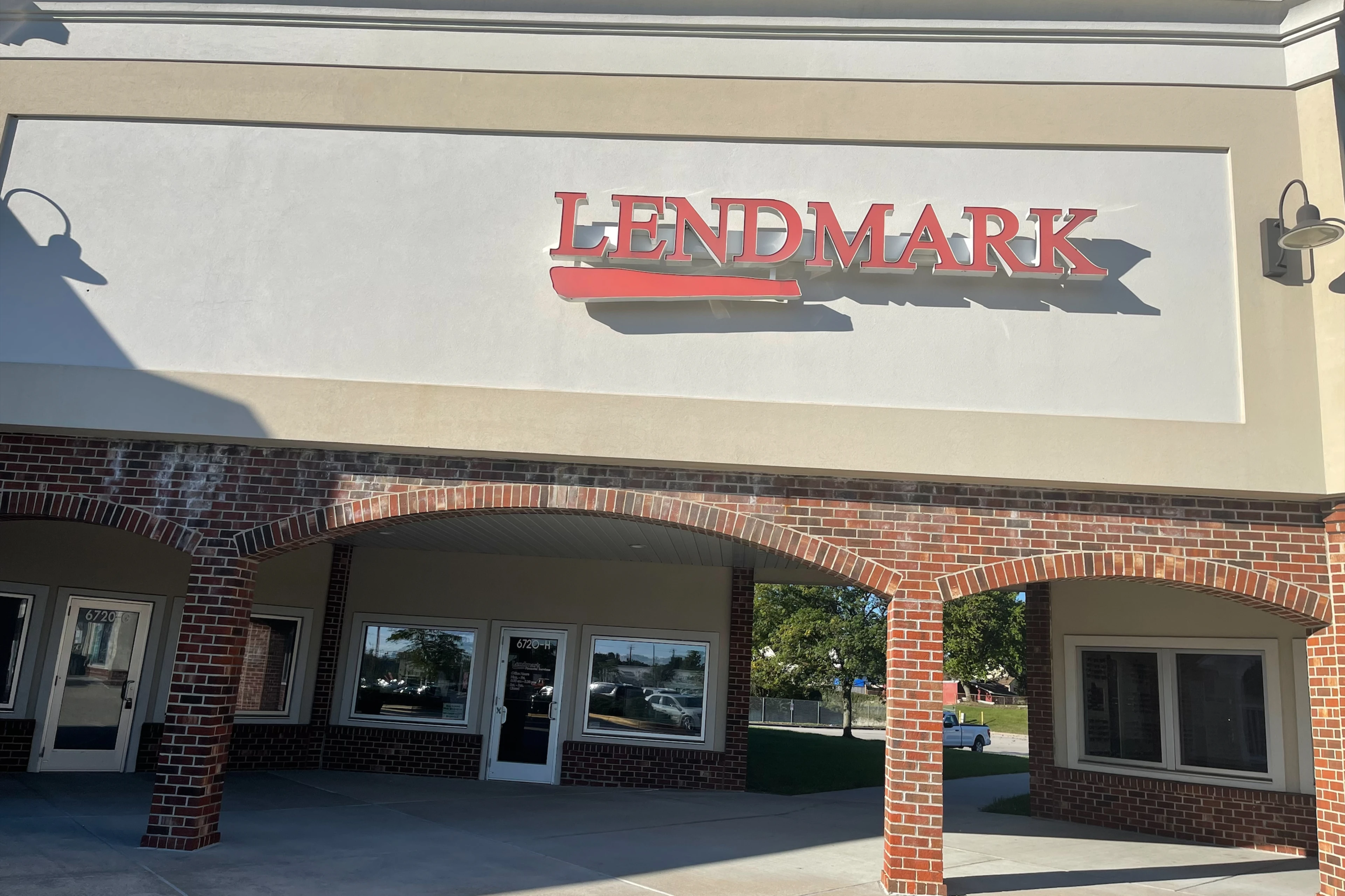 Exterior view of the branch location.