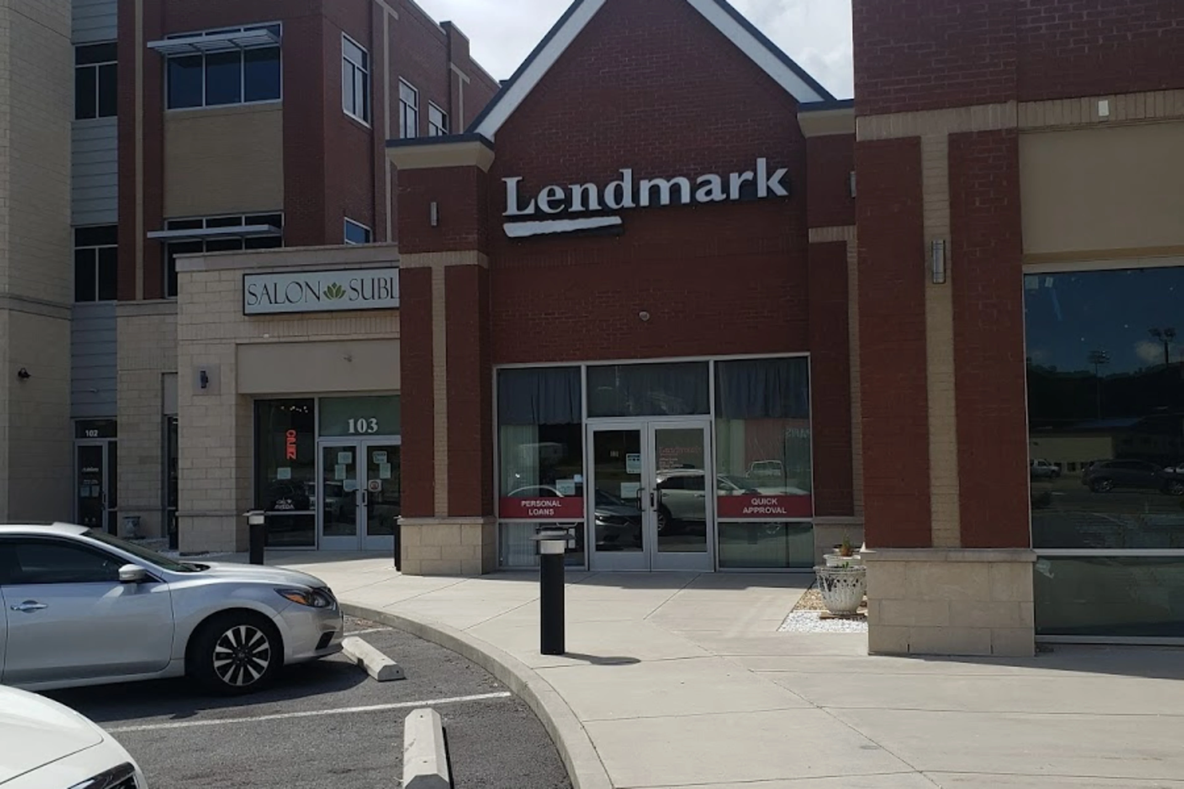 Exterior view of the branch location.