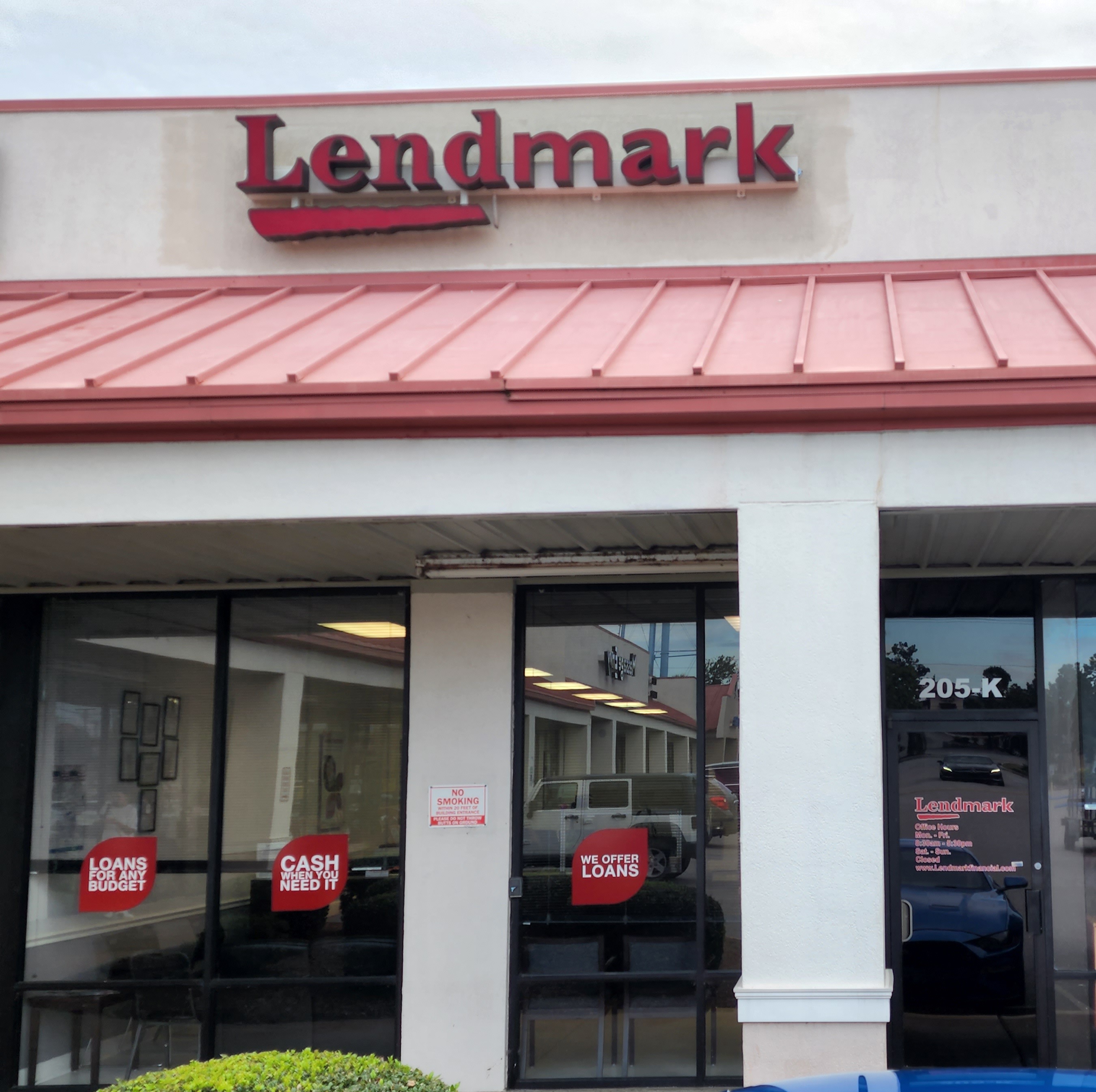 Exterior view of the branch location.