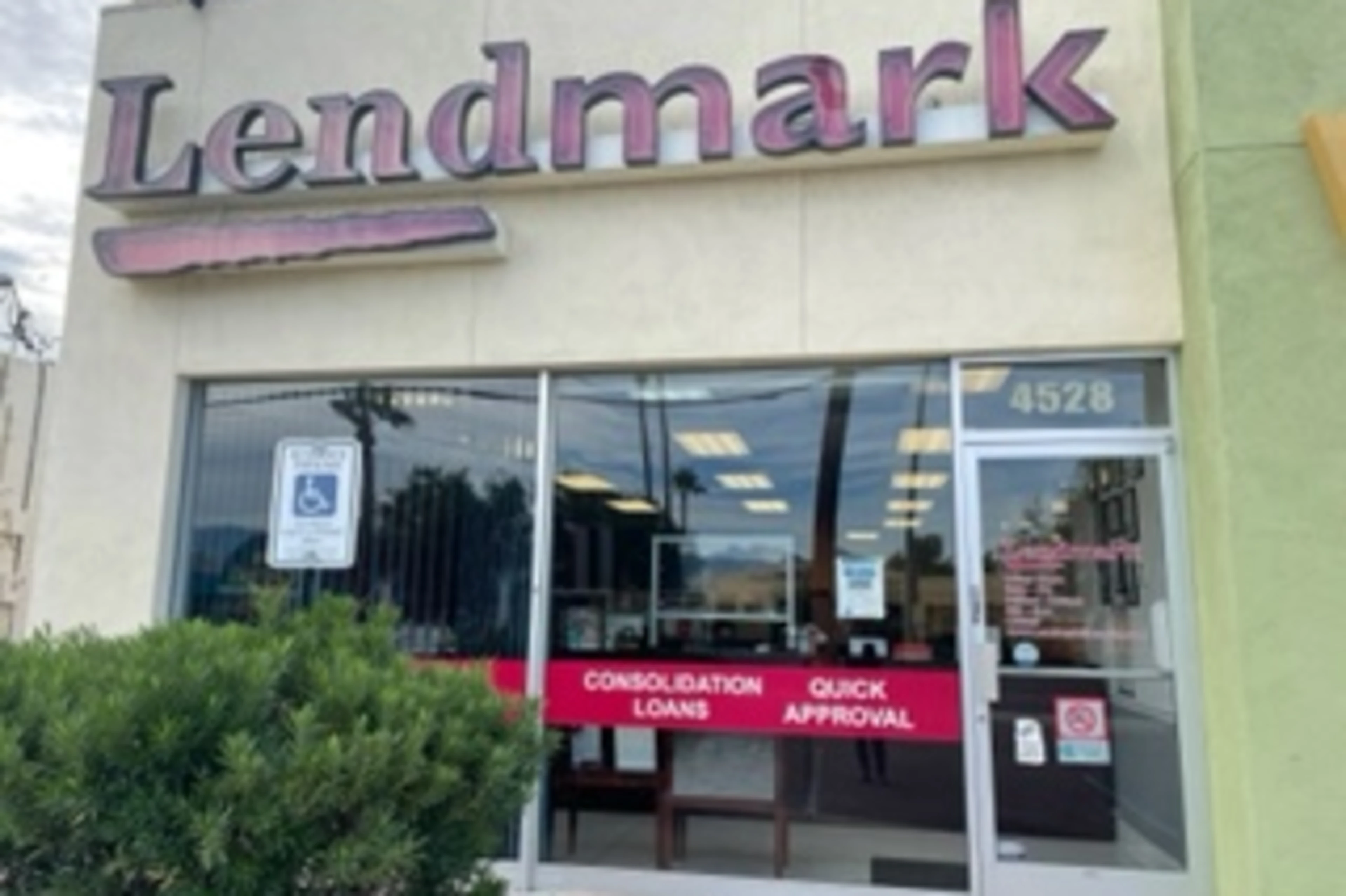 Exterior view of the branch location.
