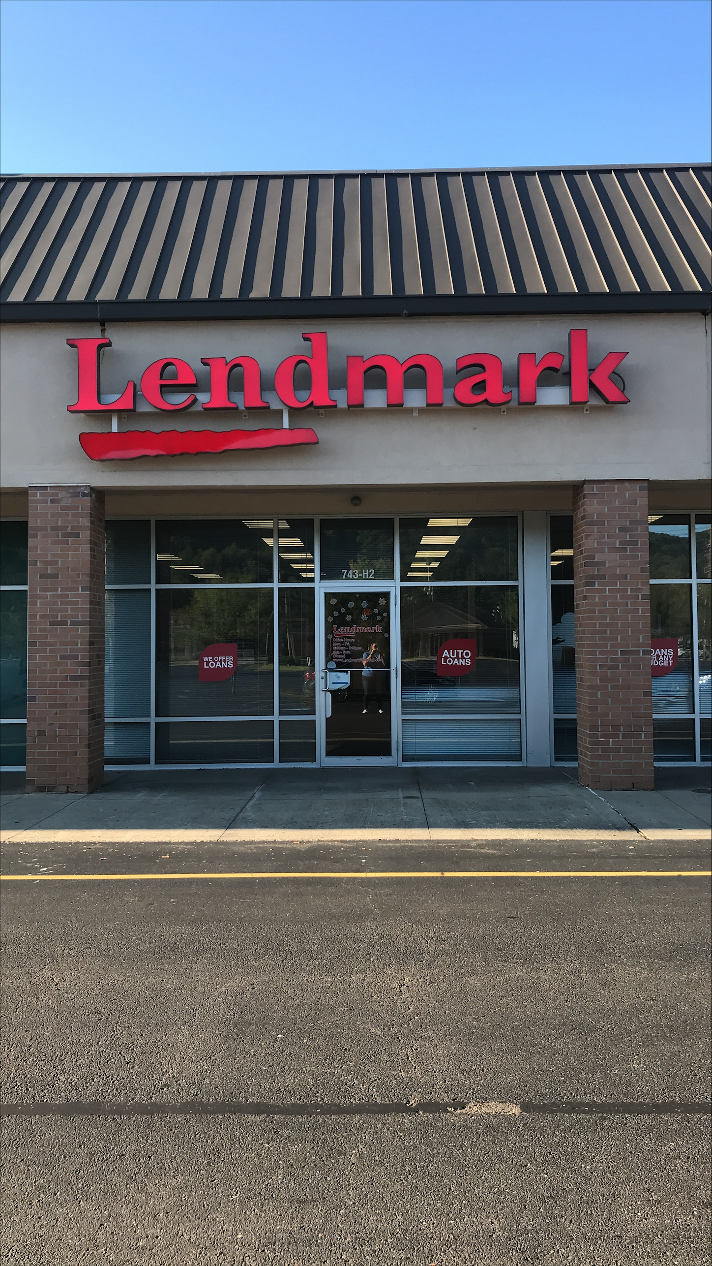 Exterior view of the branch location.
