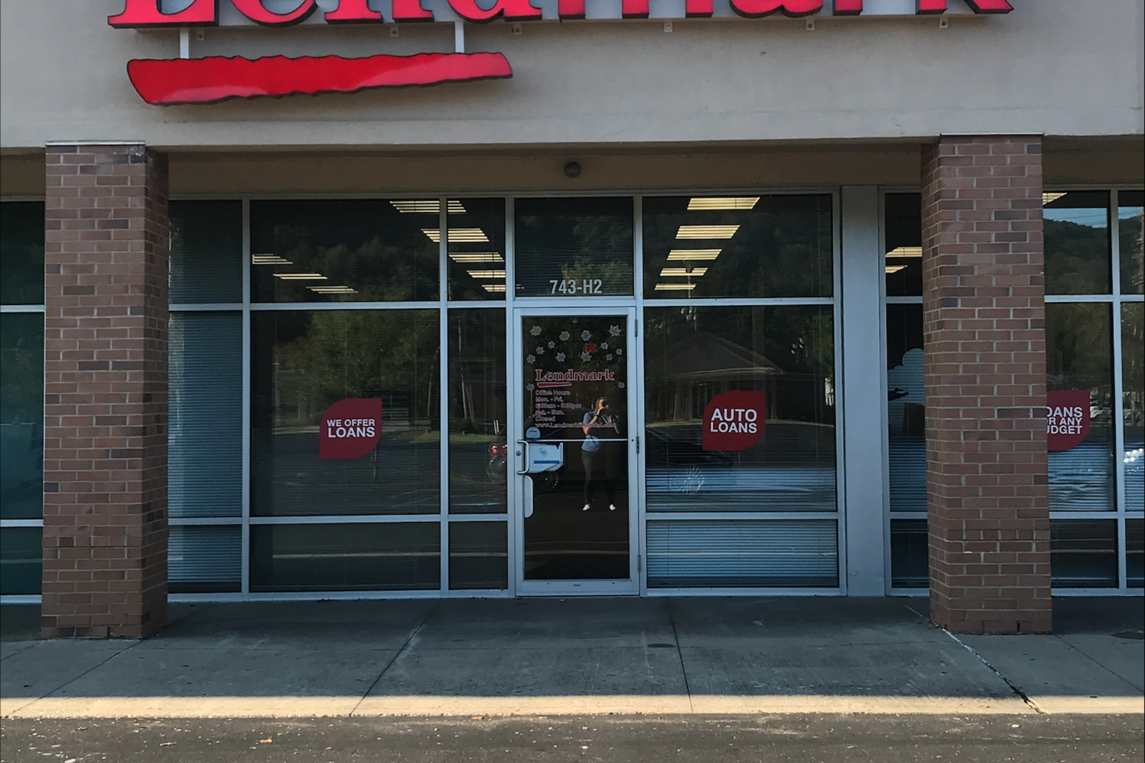 Exterior view of the branch location.