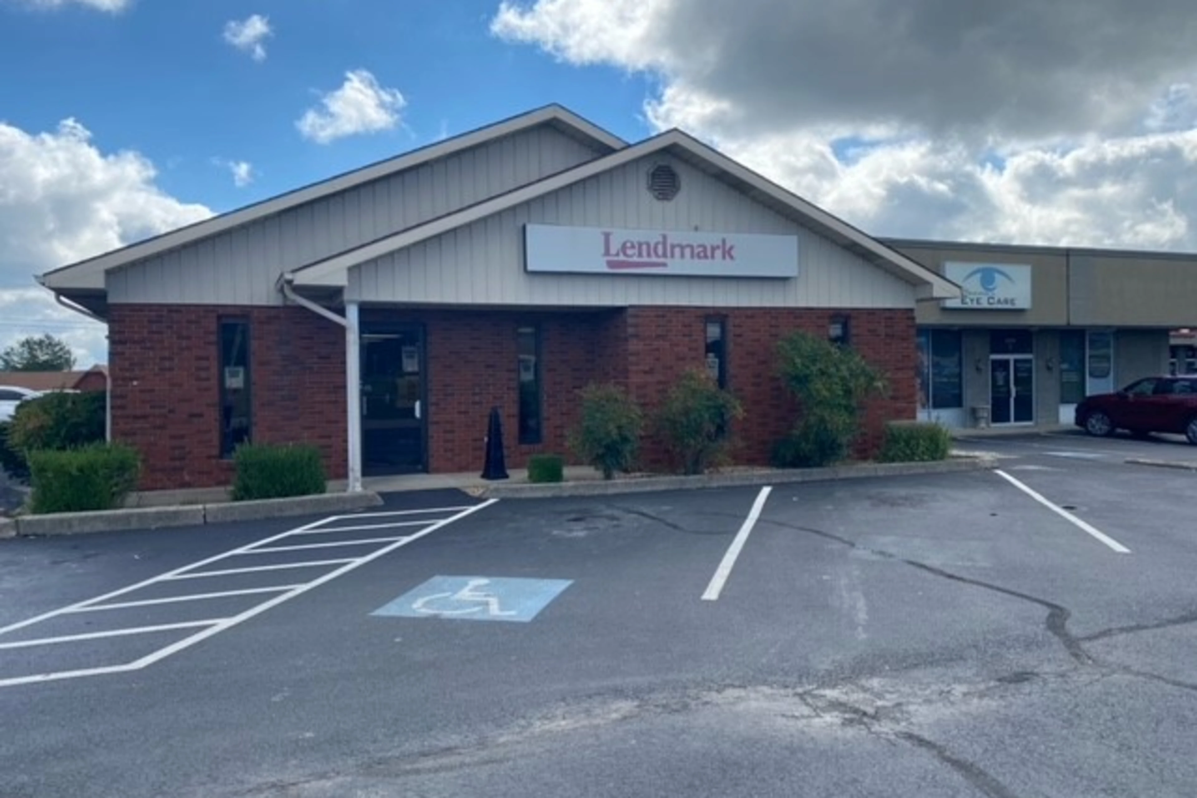 Exterior view of the branch location.