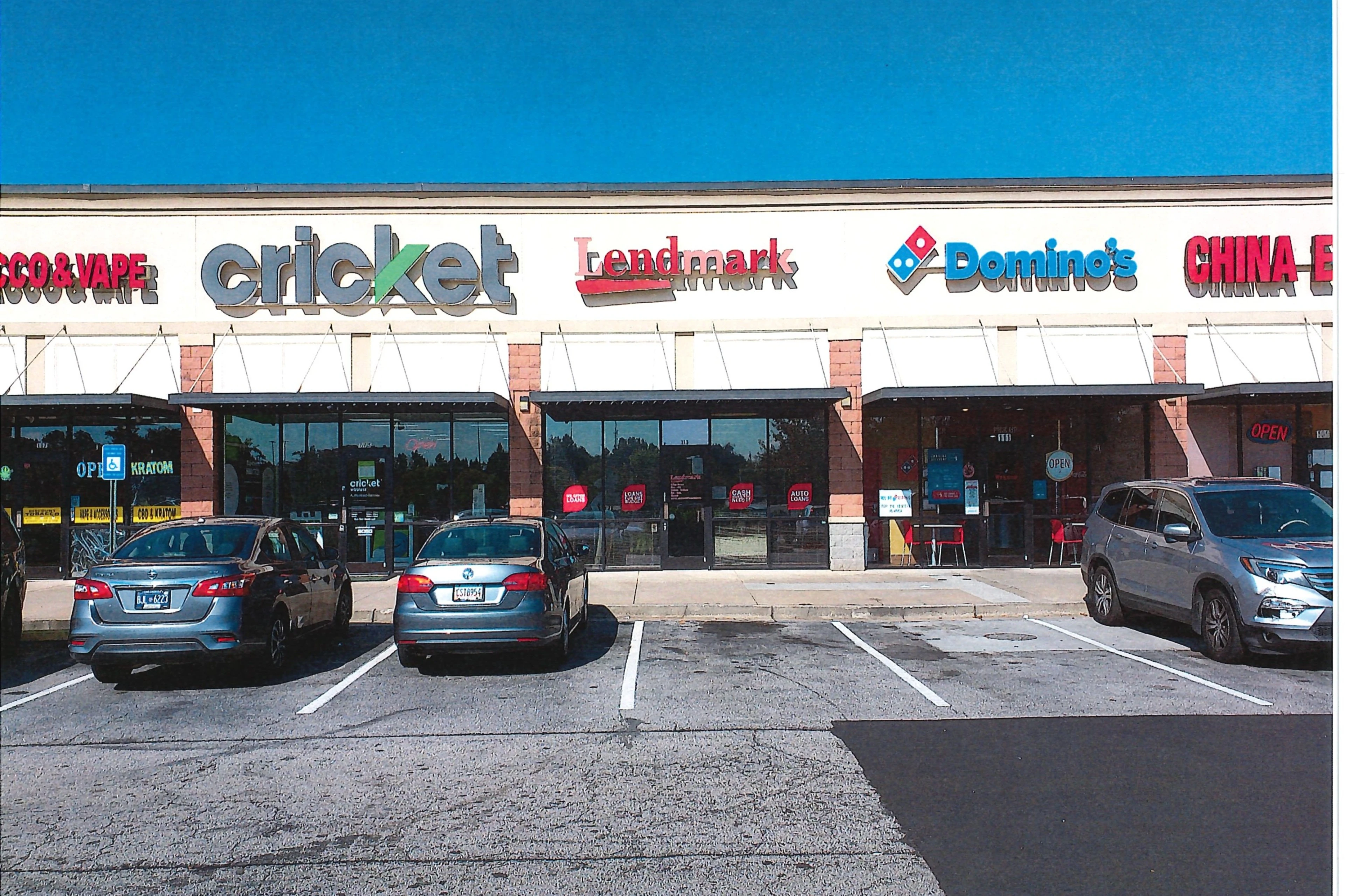 Exterior view of the branch location.