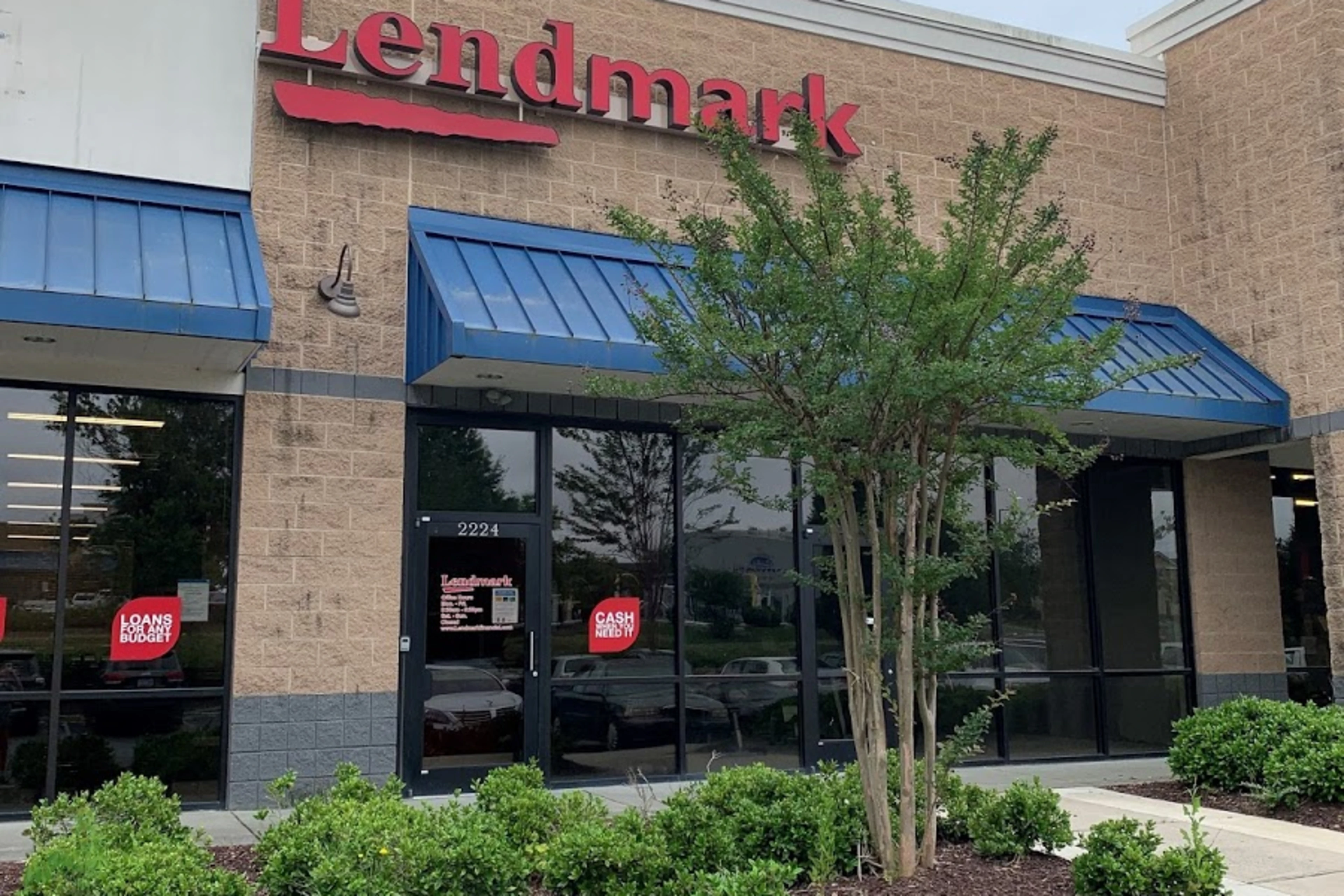 Exterior view of the branch location.