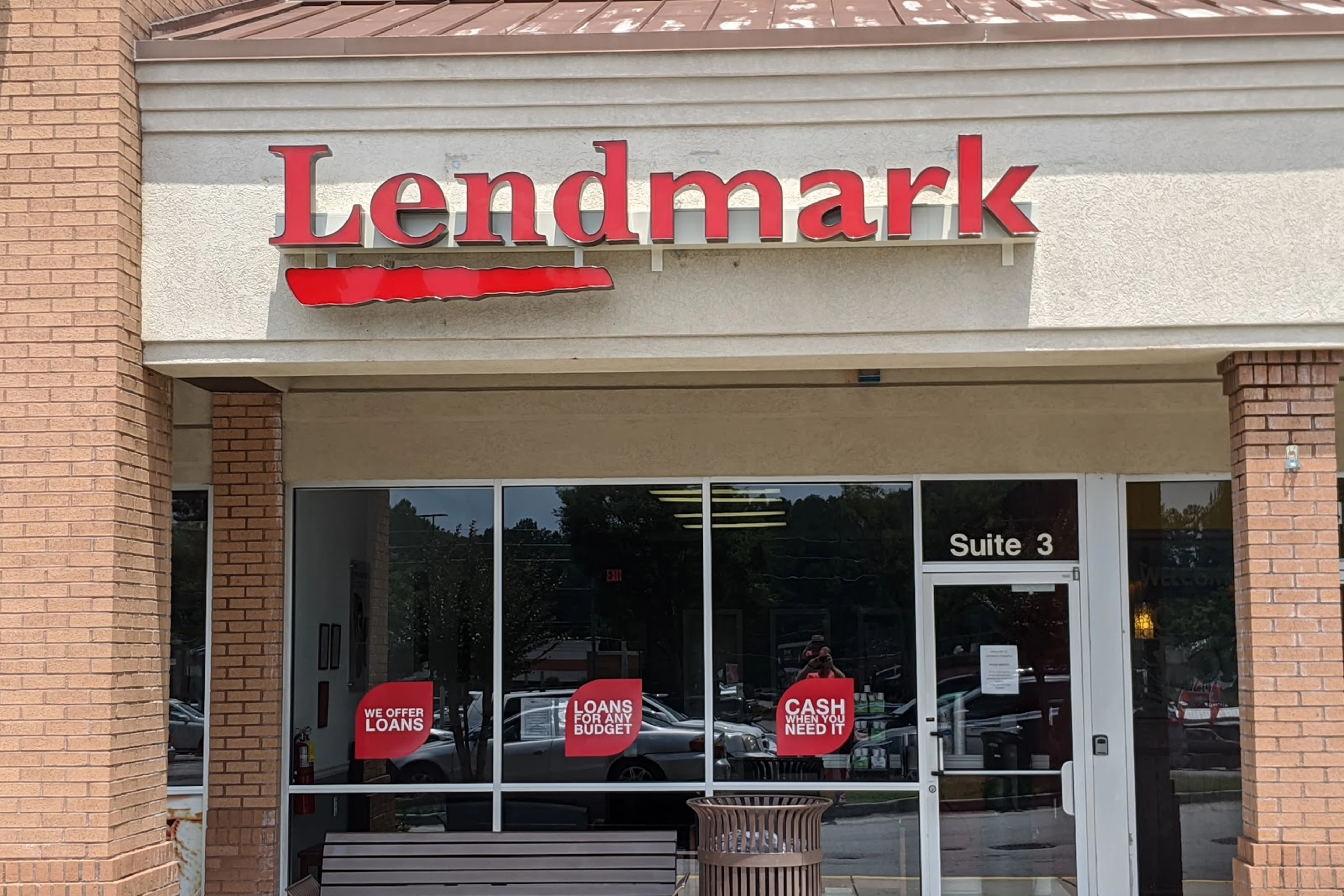 Exterior view of the branch location.