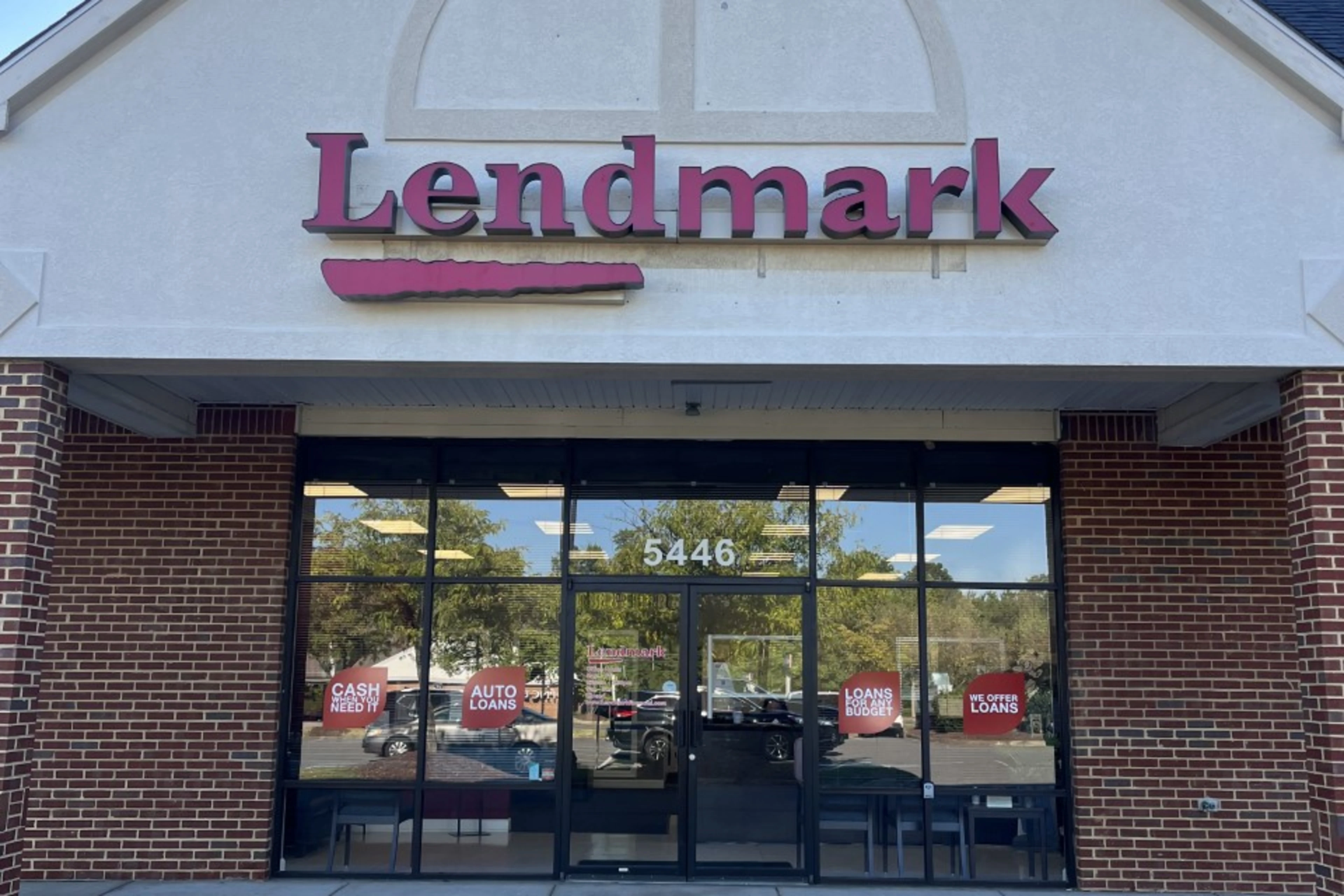 Exterior view of the branch location.