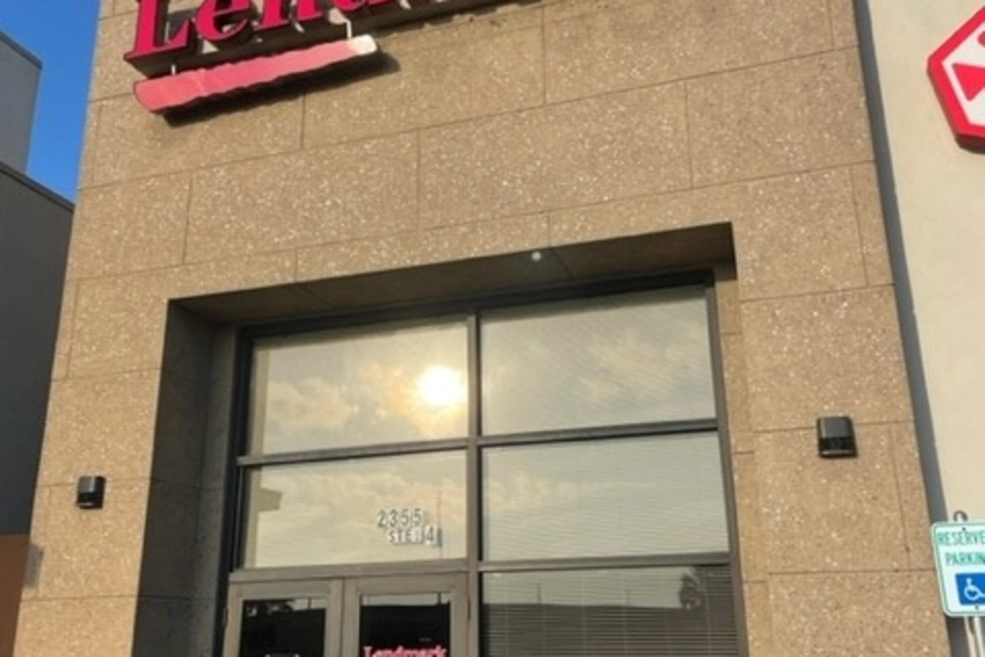 Exterior view of the branch location.