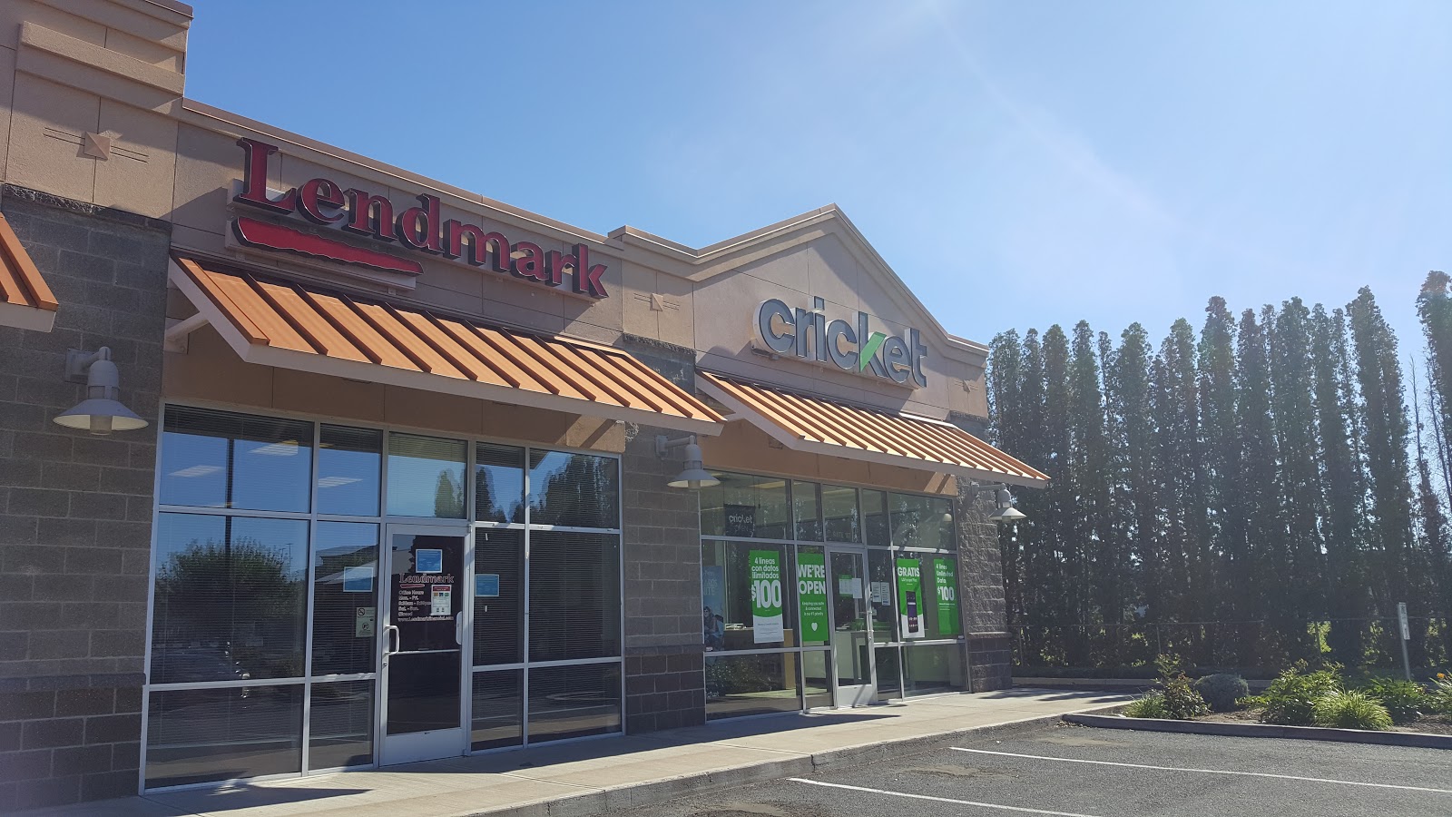 Exterior view of the branch location.