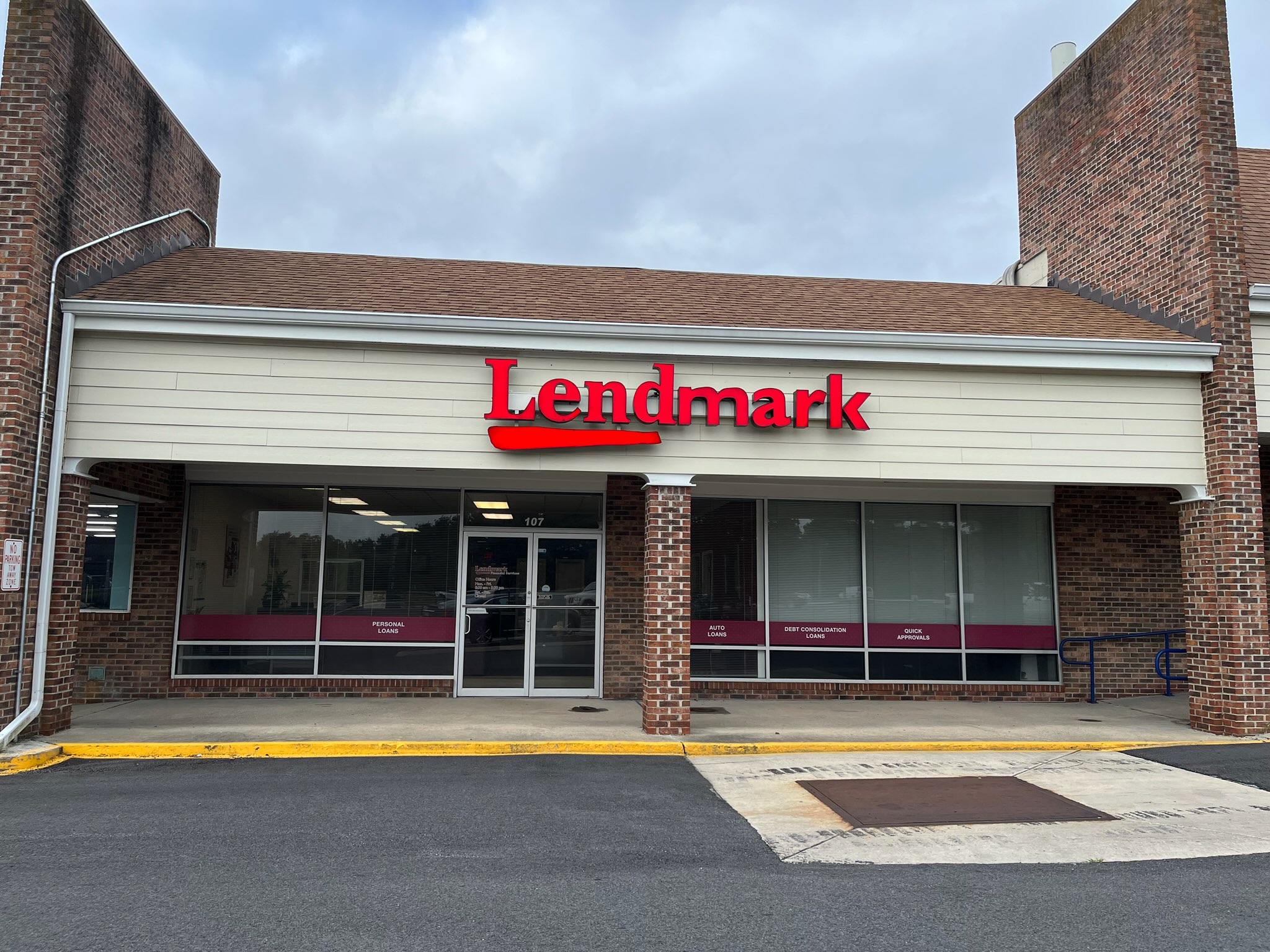 Exterior view of the branch location.