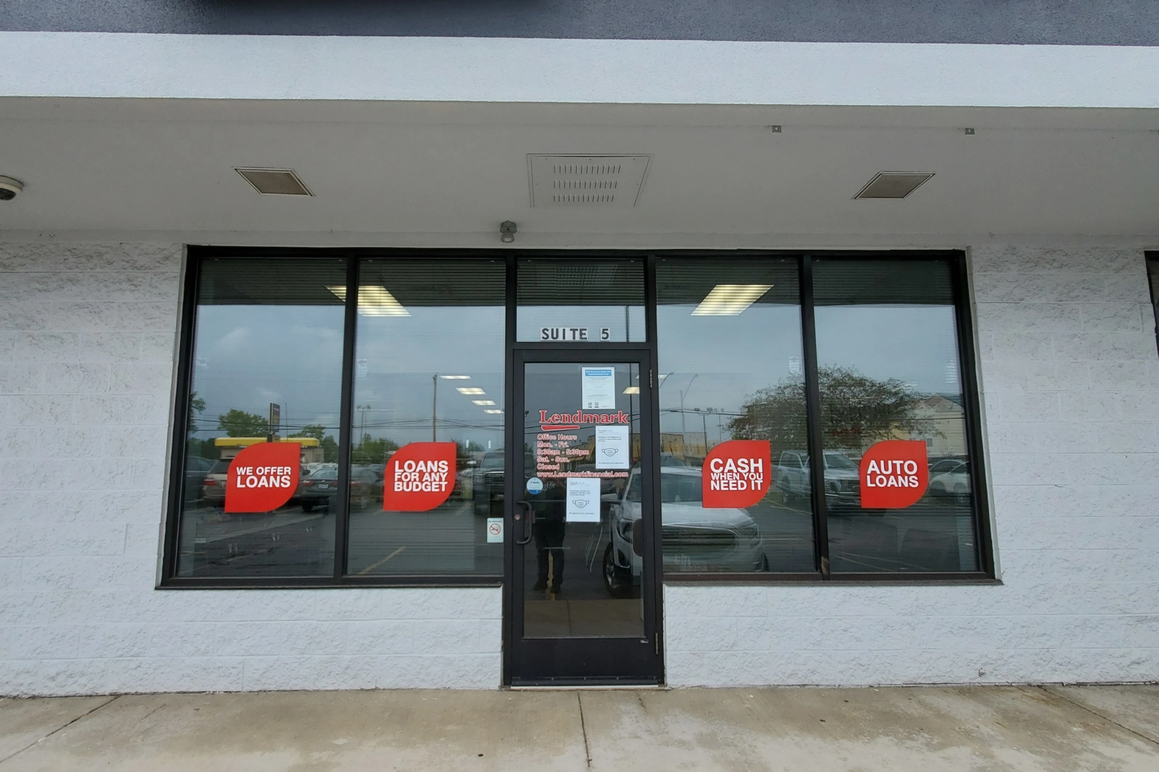 Exterior view of the branch location.