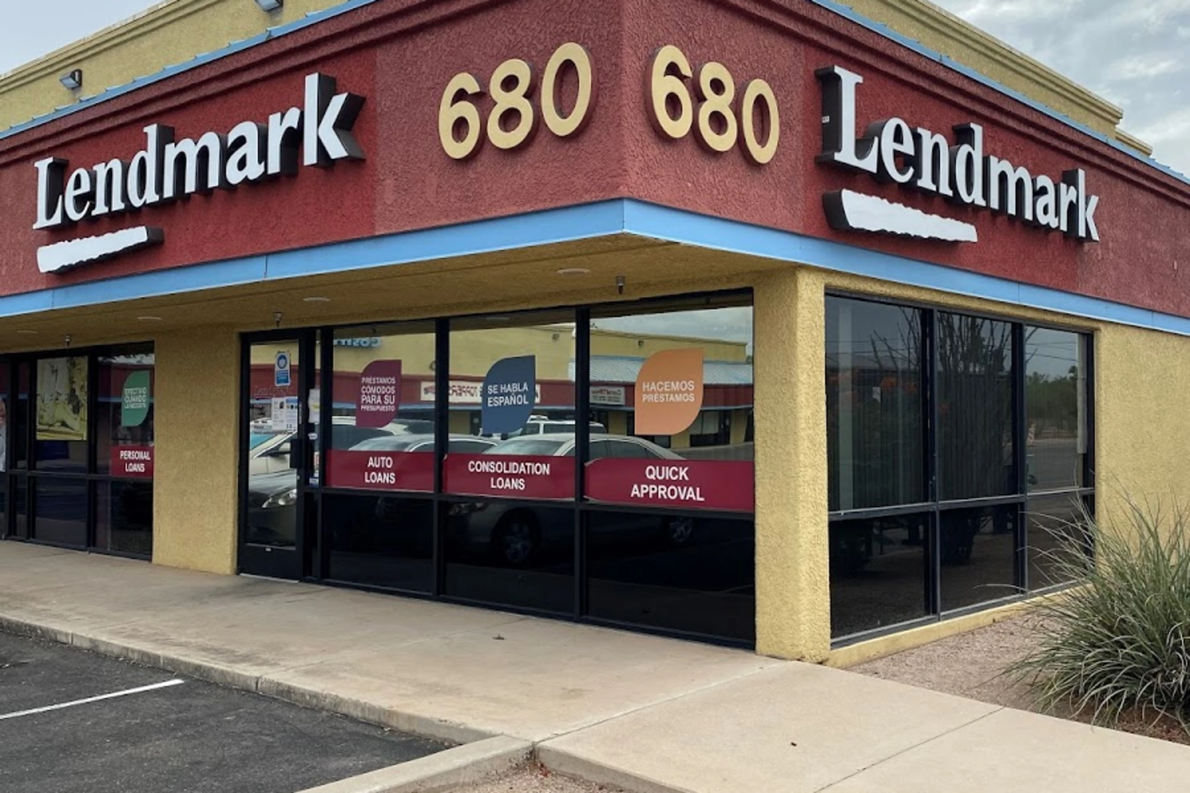 Exterior view of the branch location.