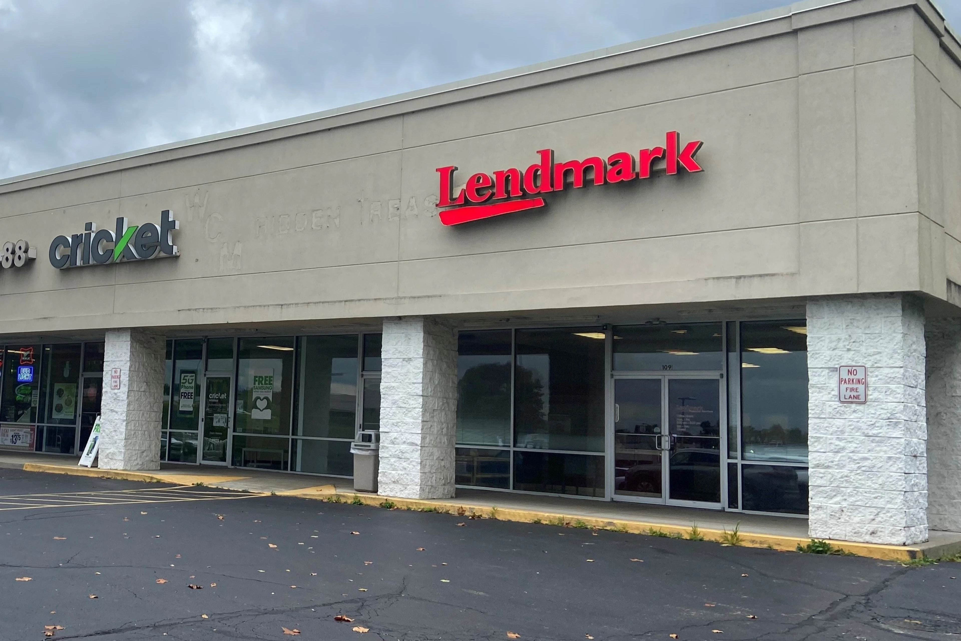 Exterior view of the branch location.