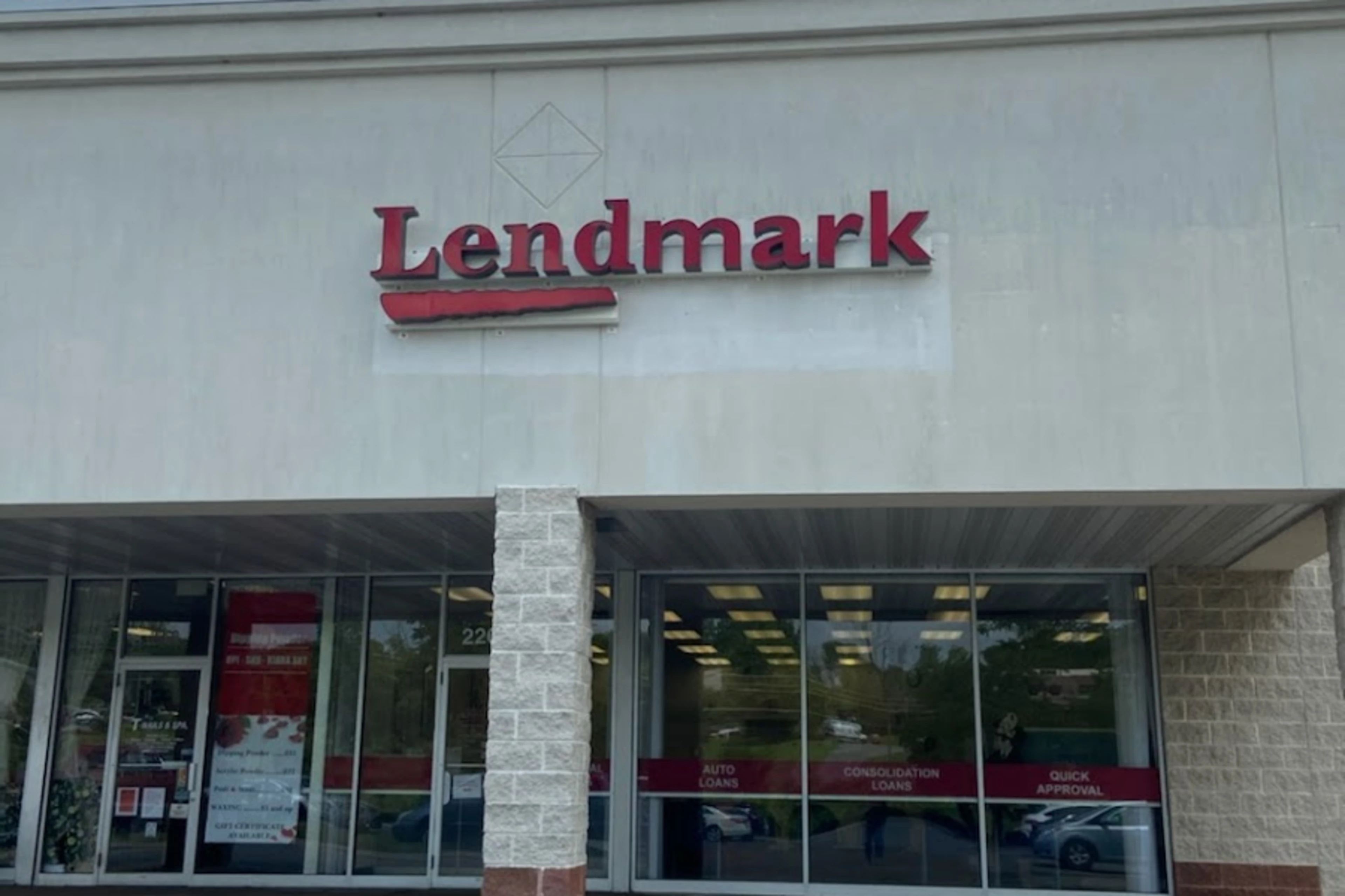 Exterior view of the branch location.