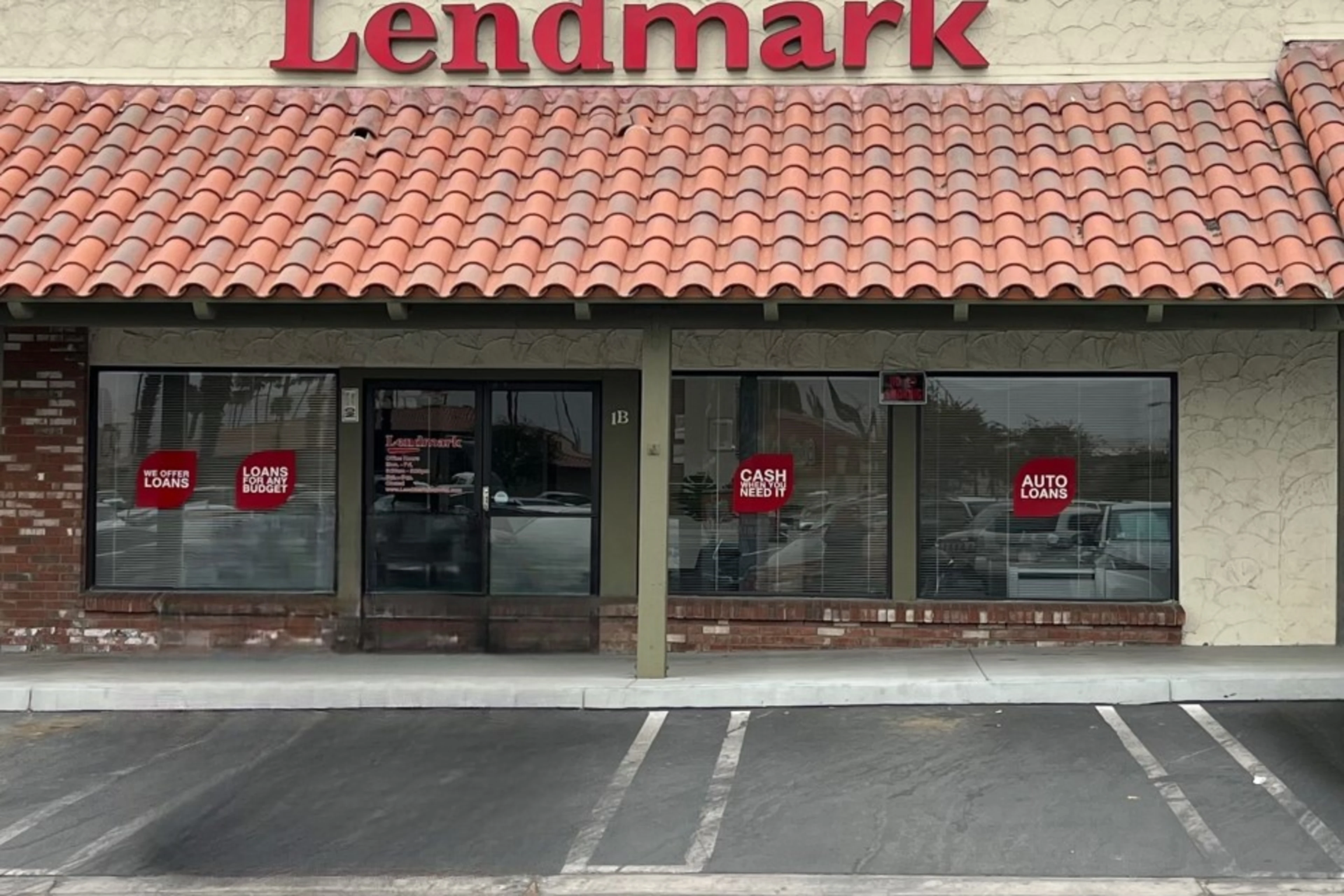 Exterior view of the branch location.