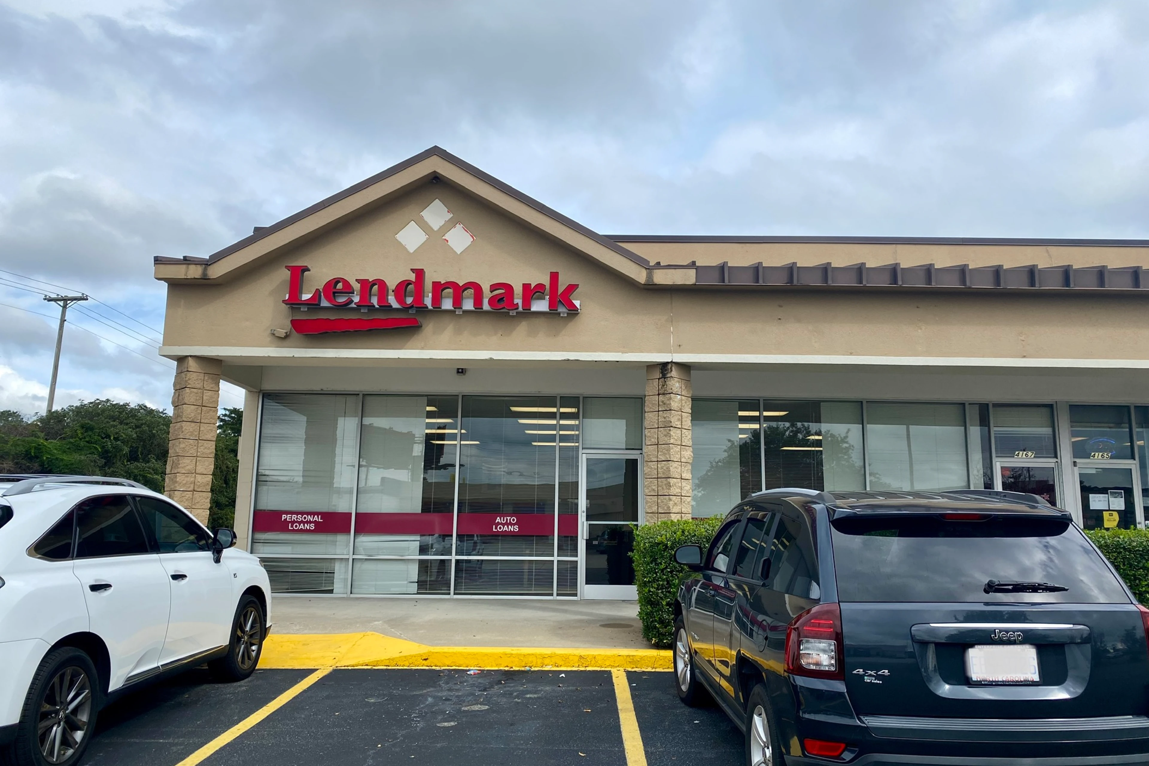 Exterior view of the branch location.