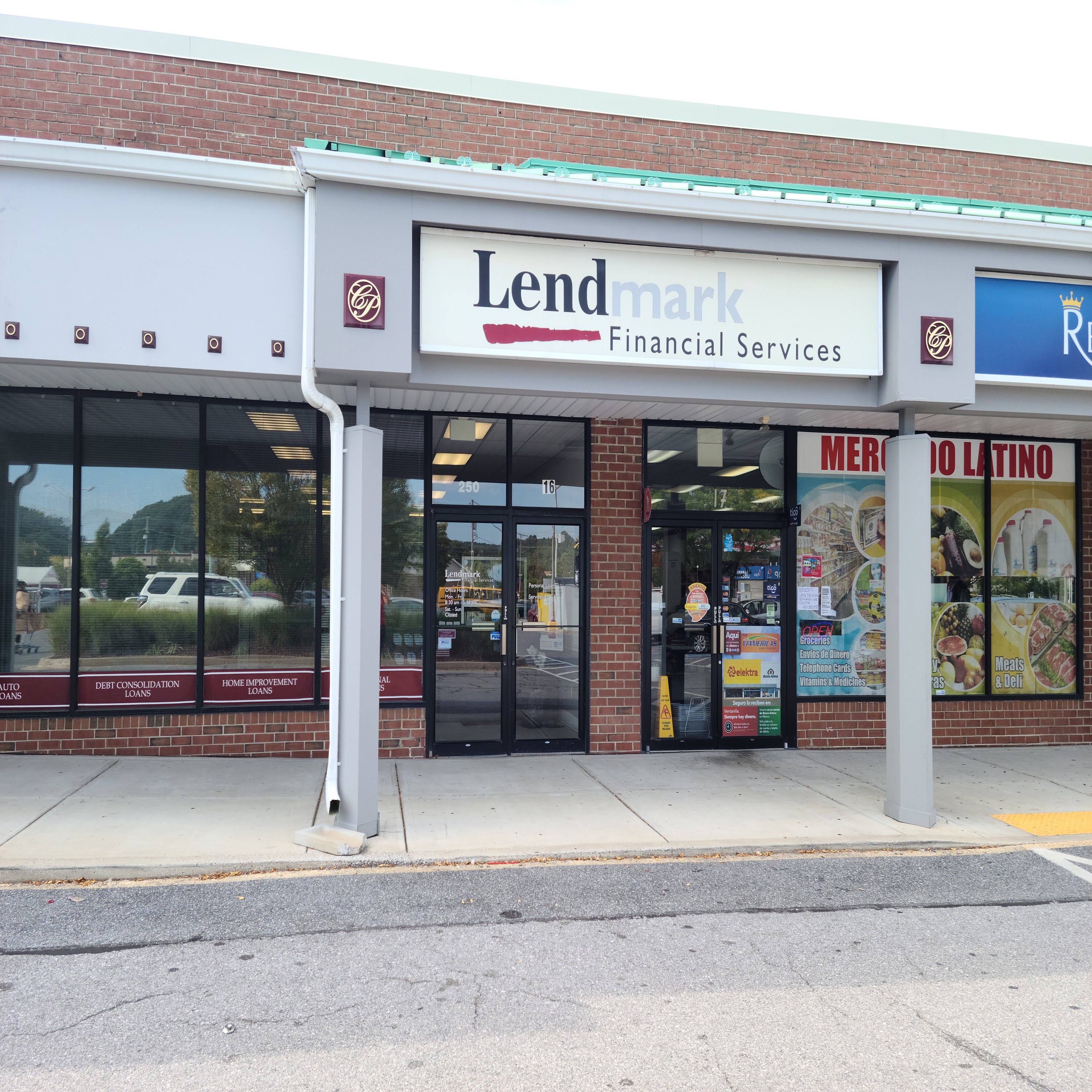 Exterior view of the branch location.