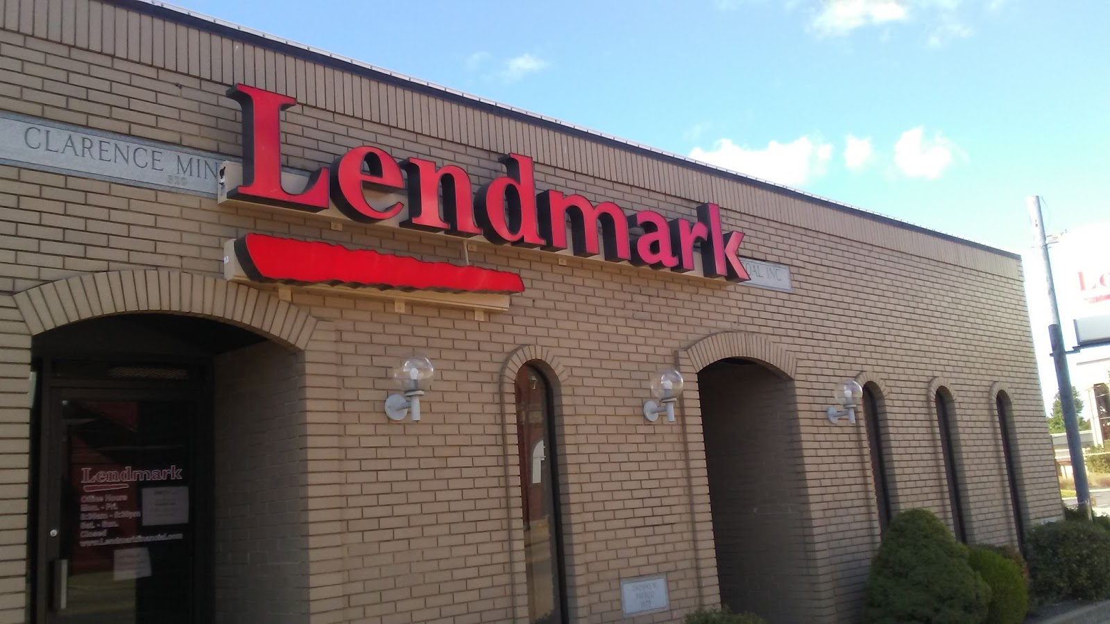 Exterior view of the branch location.