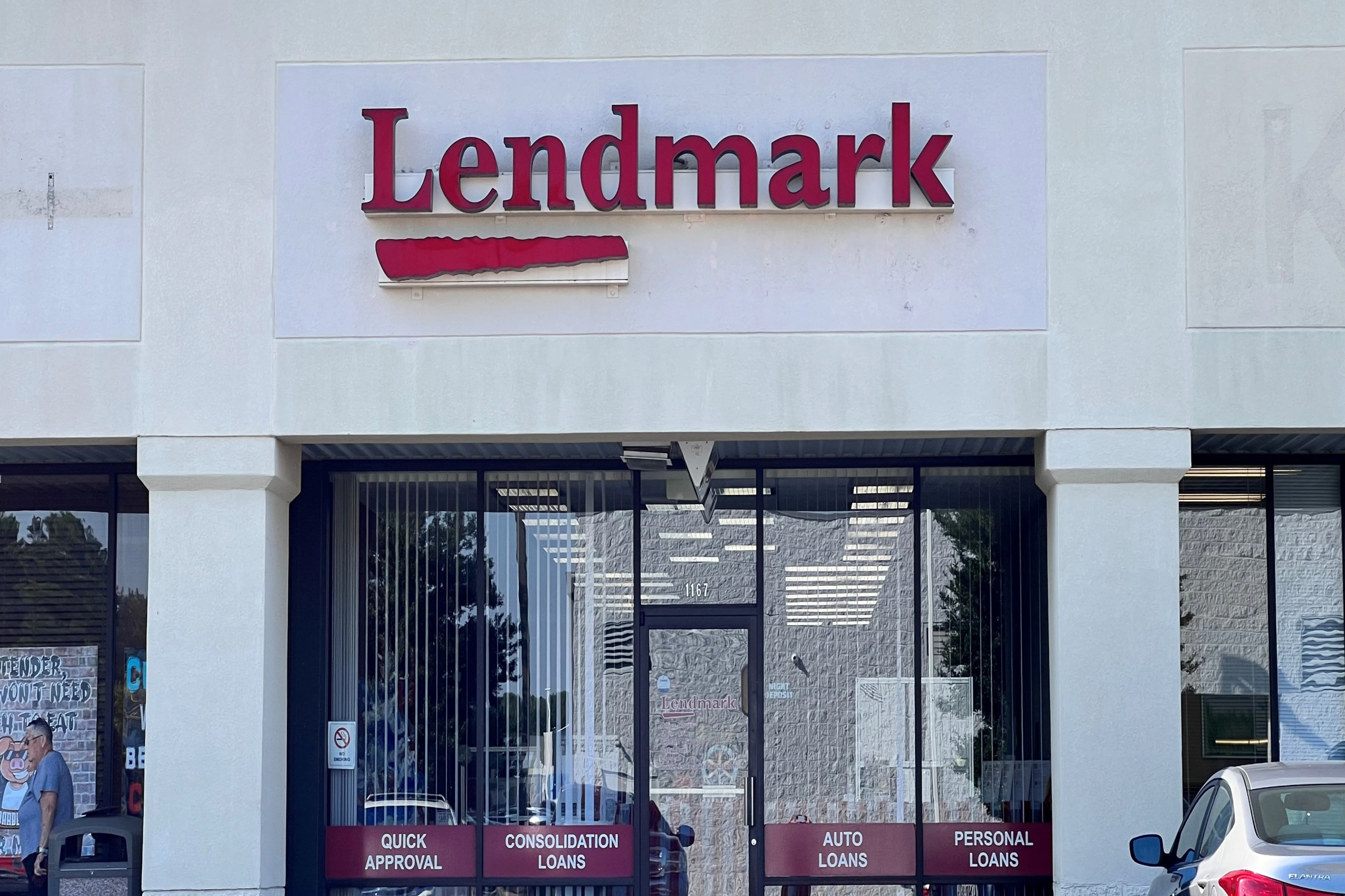 Exterior view of the branch location.