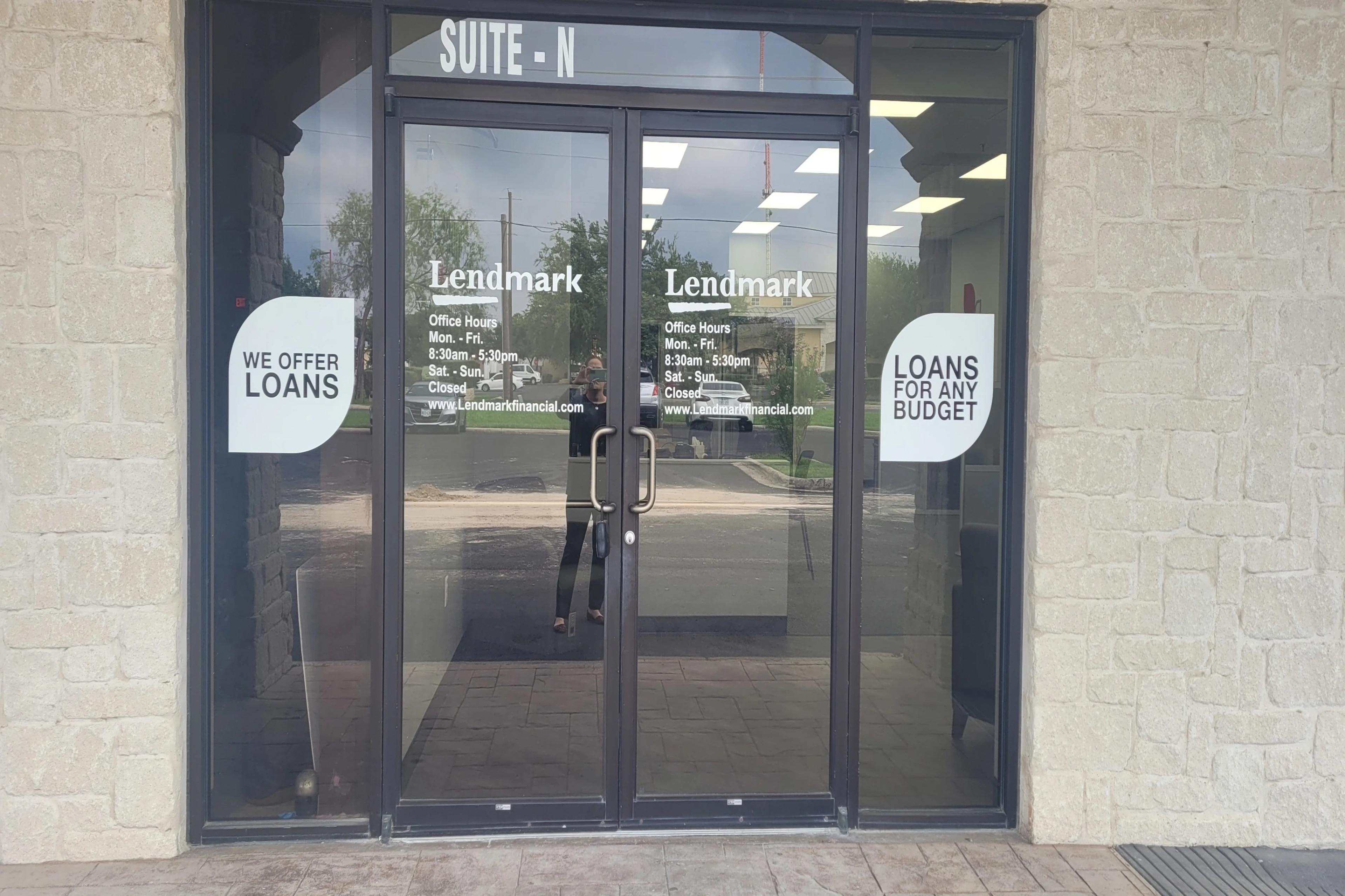 Exterior view of the branch location.