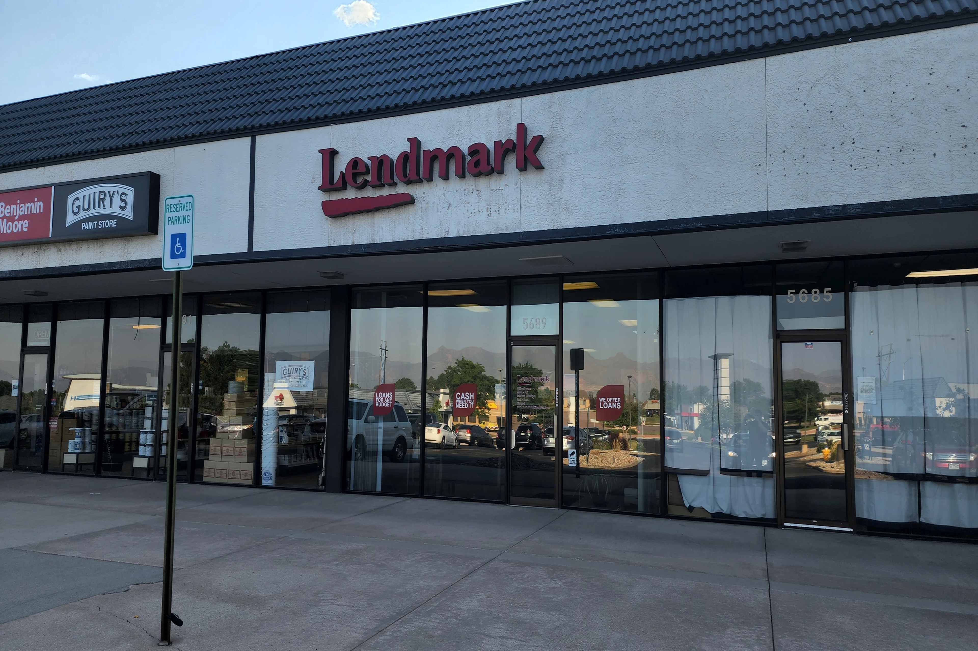 Exterior view of the branch location.