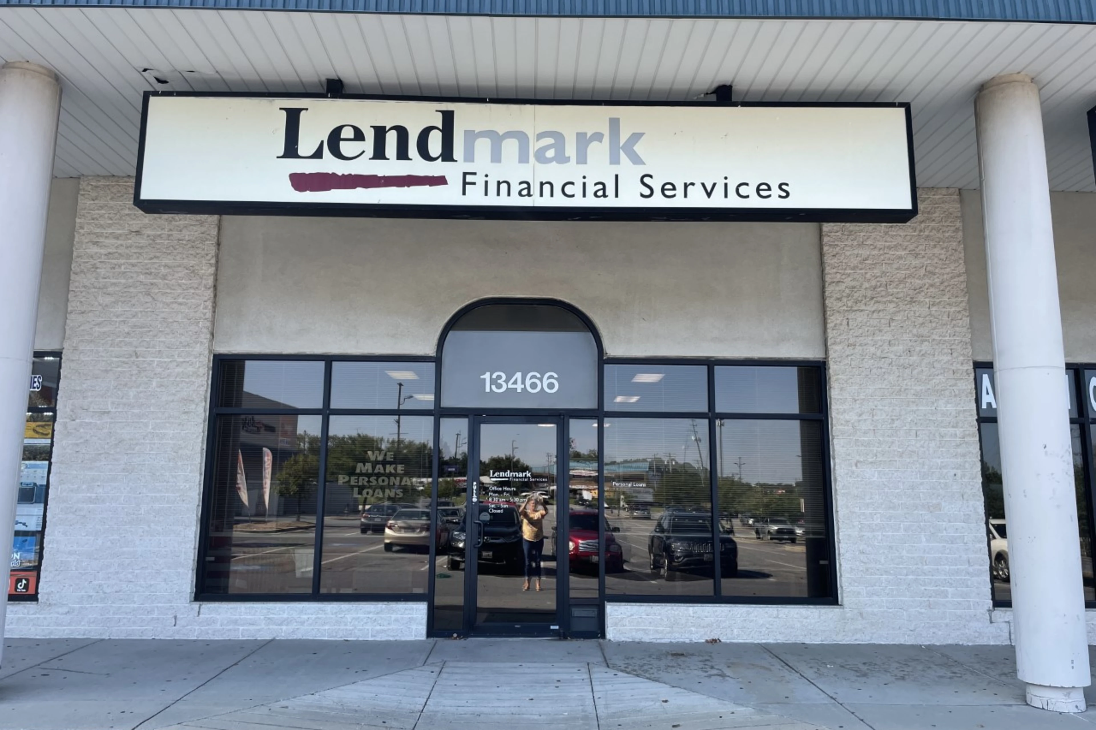 Exterior view of the branch location.