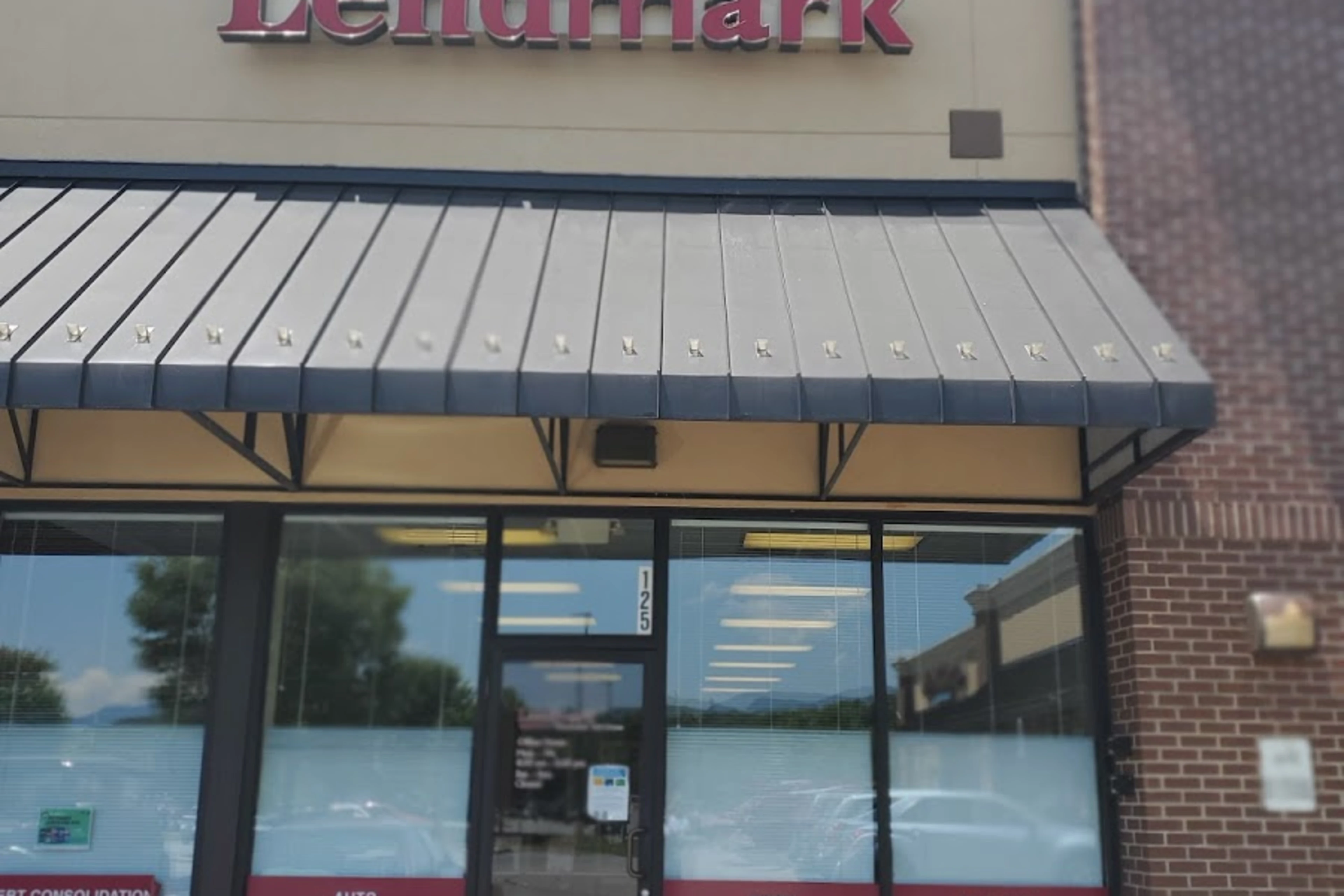 Exterior view of the branch location.
