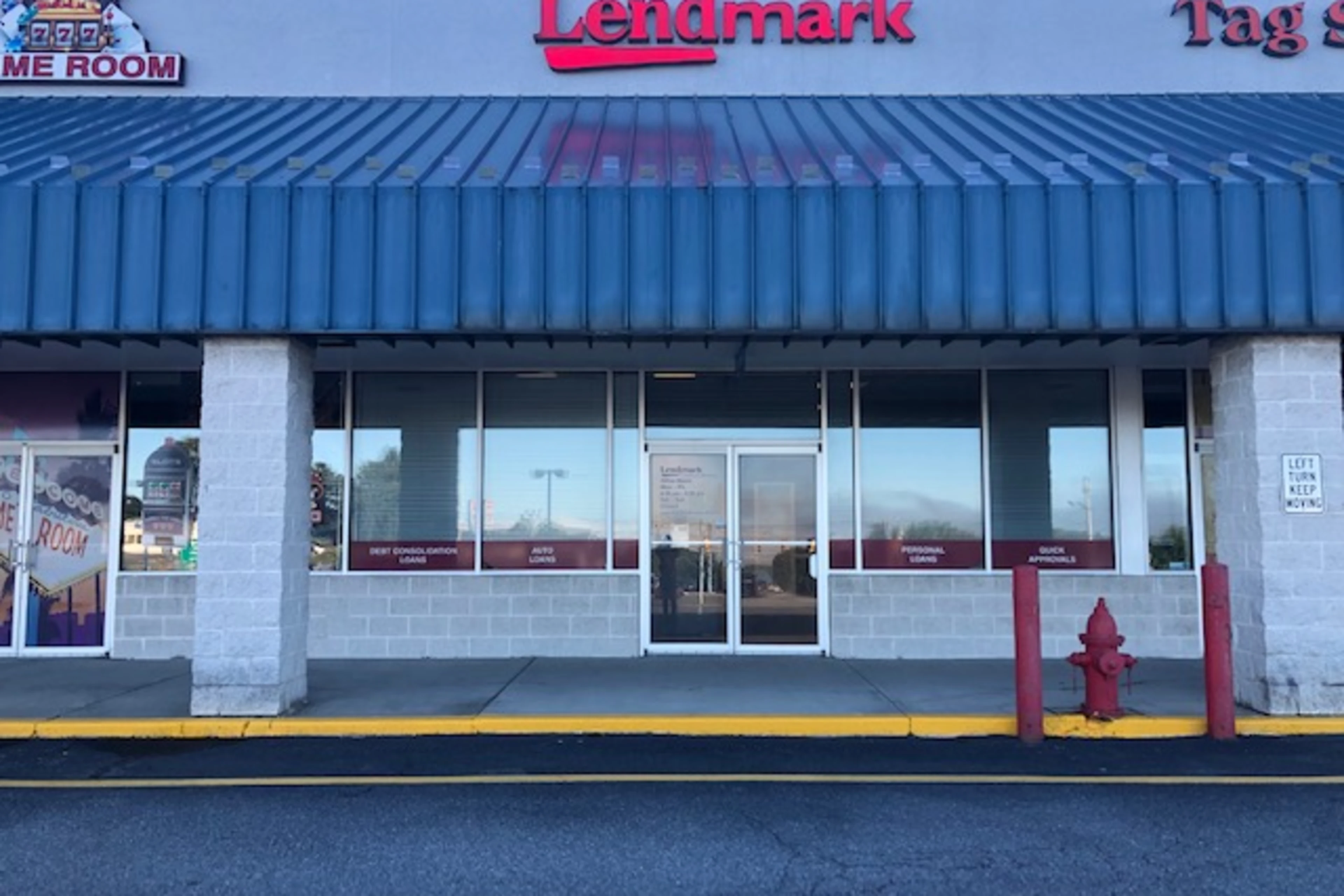 Exterior view of the branch location.