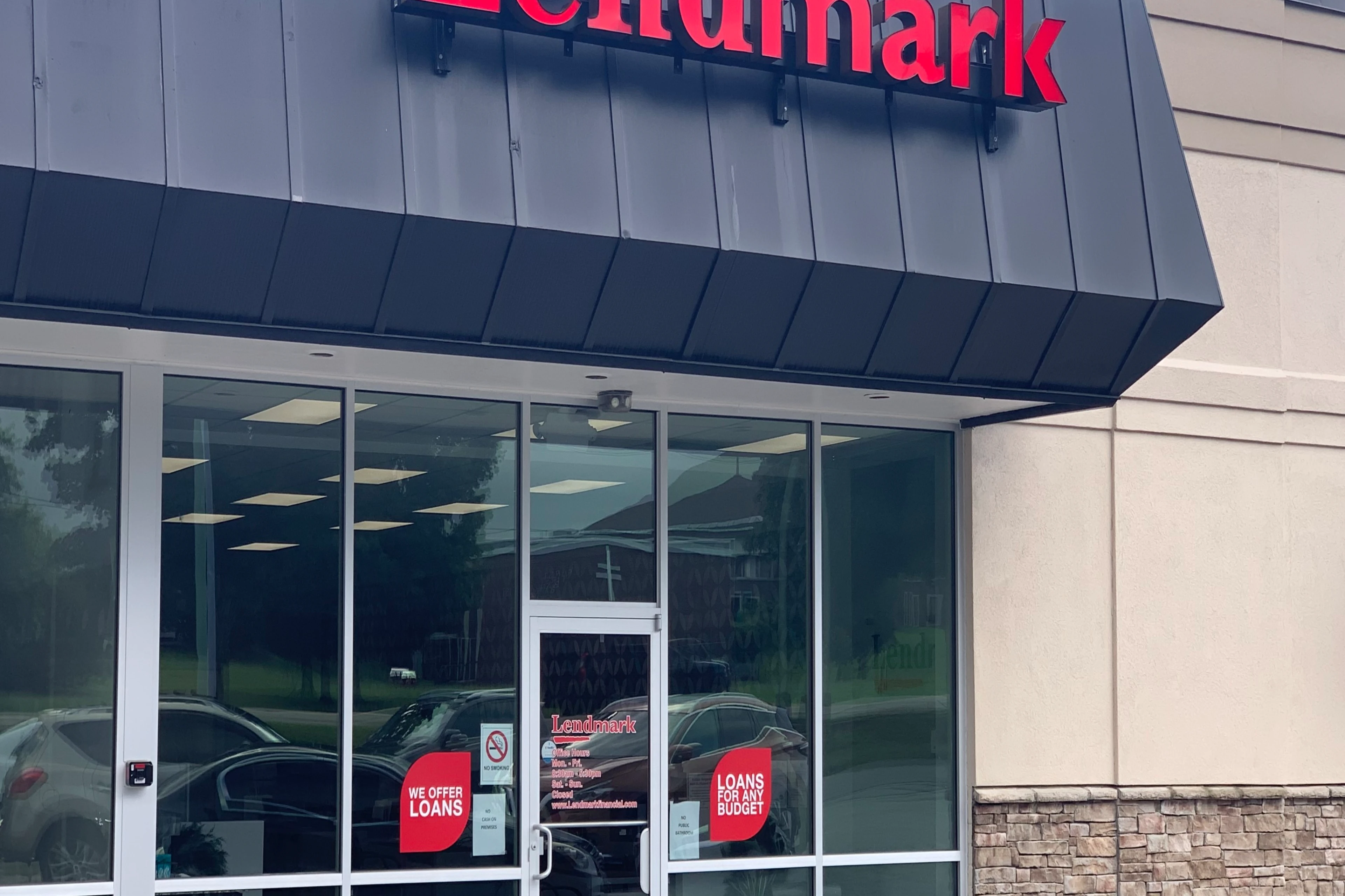 Exterior view of the branch location.