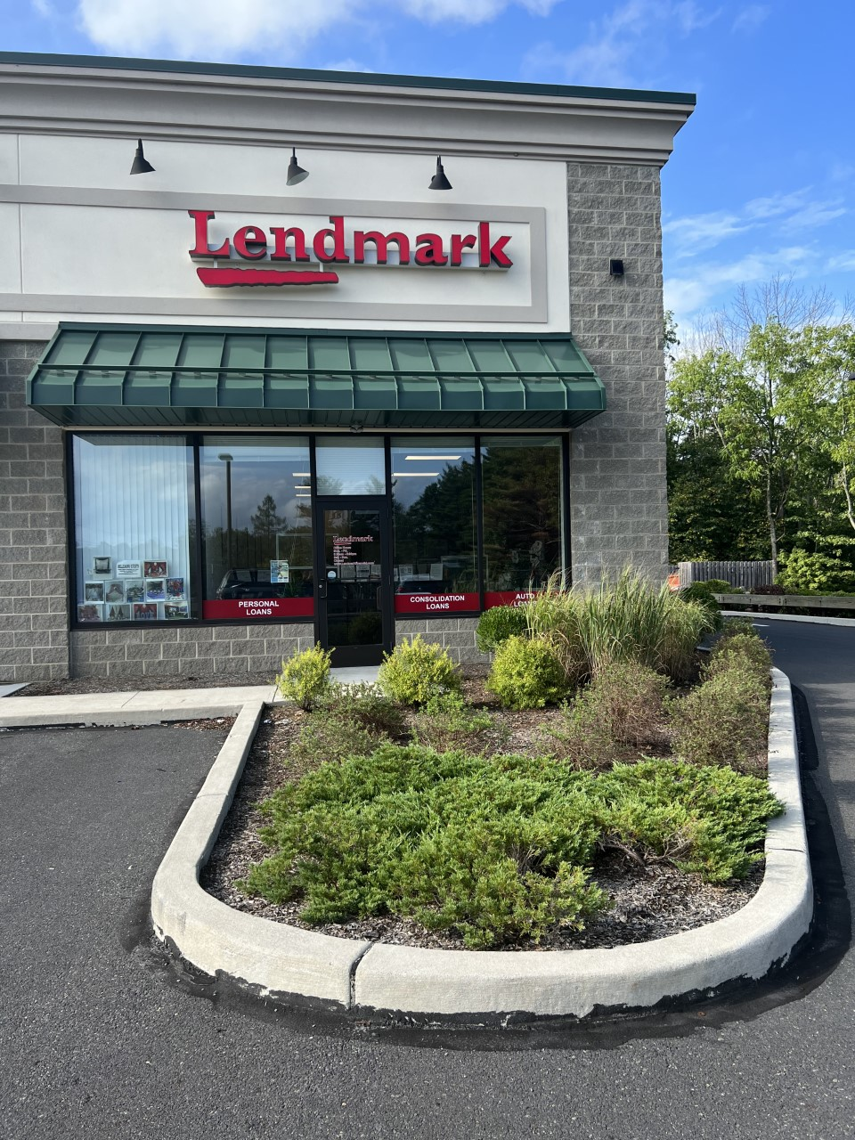 Exterior view of the branch location.