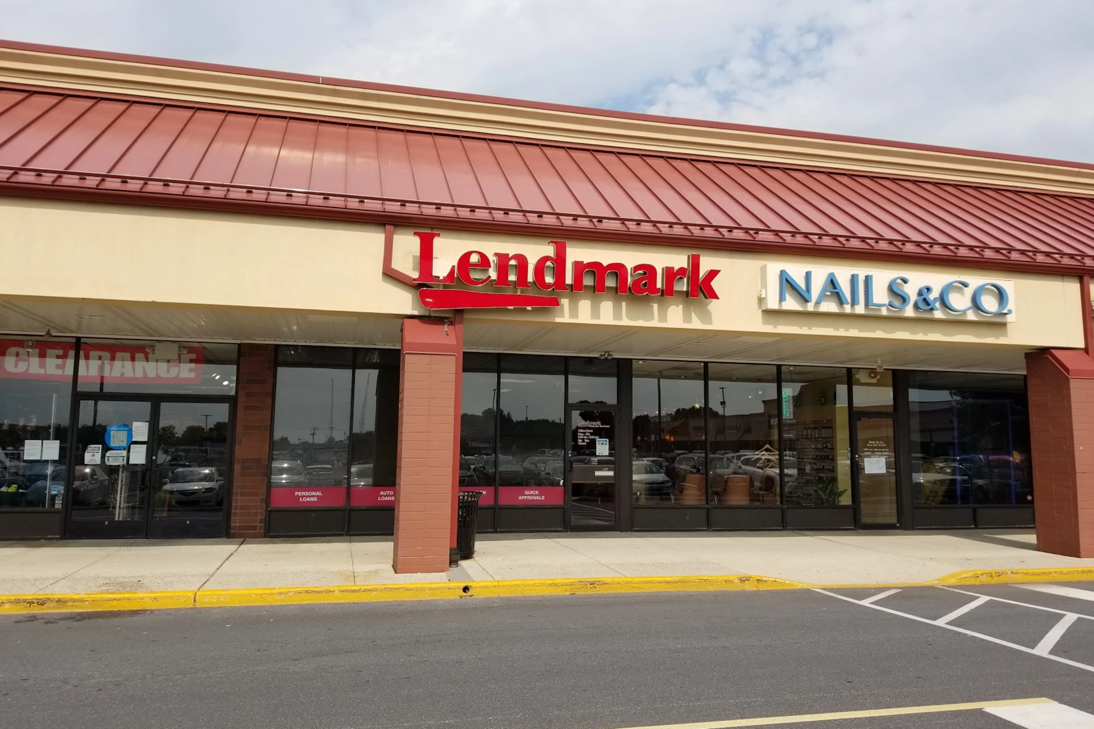 Exterior view of the branch location.