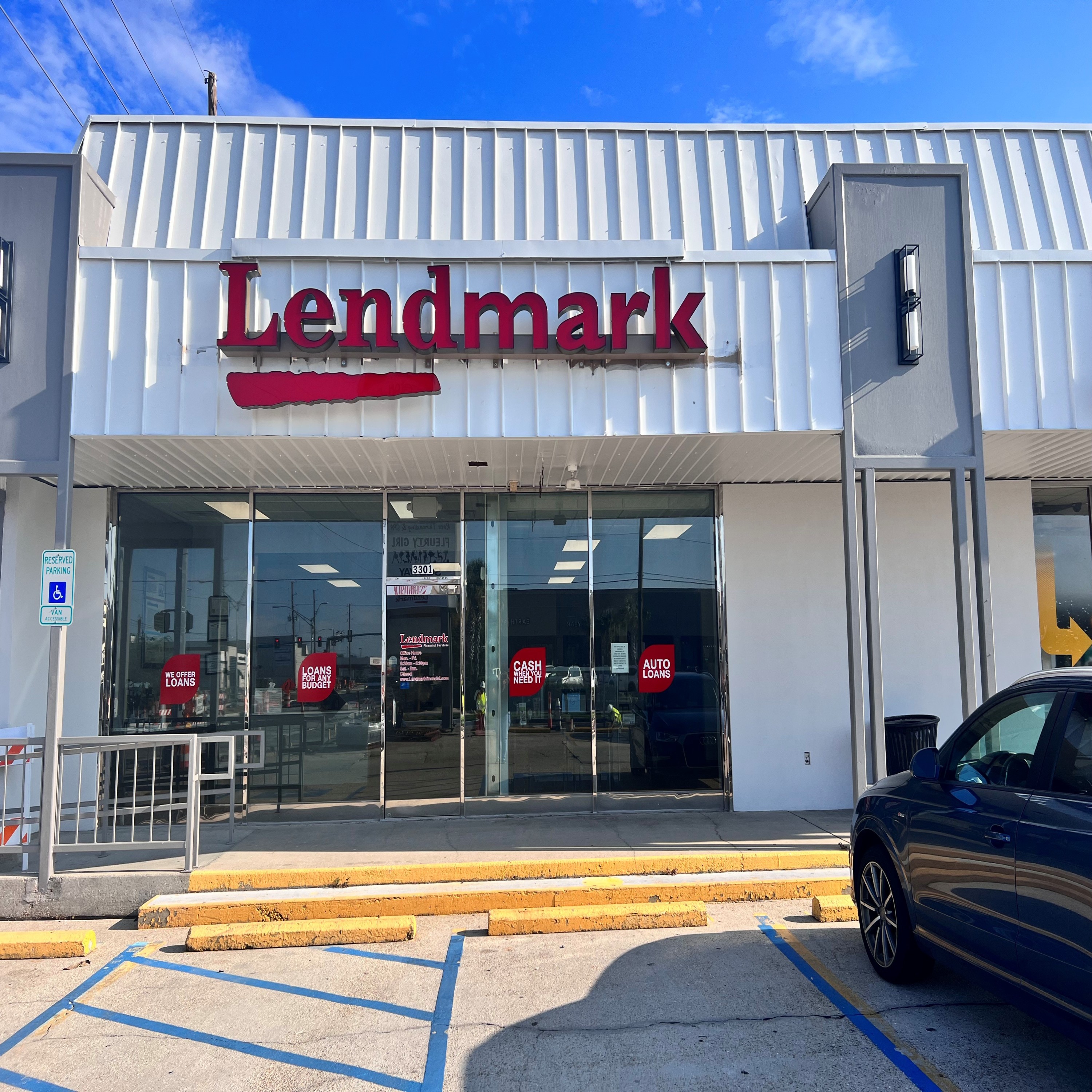 Exterior view of the branch location.