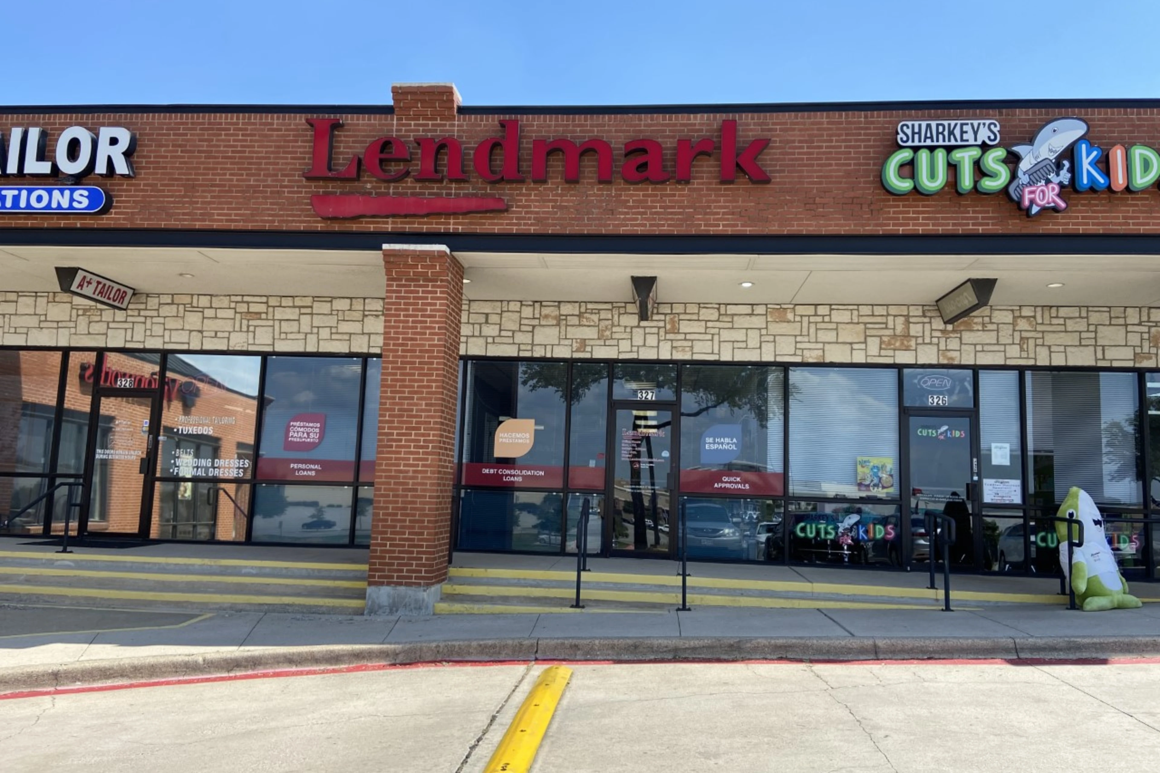 Exterior view of the branch location.