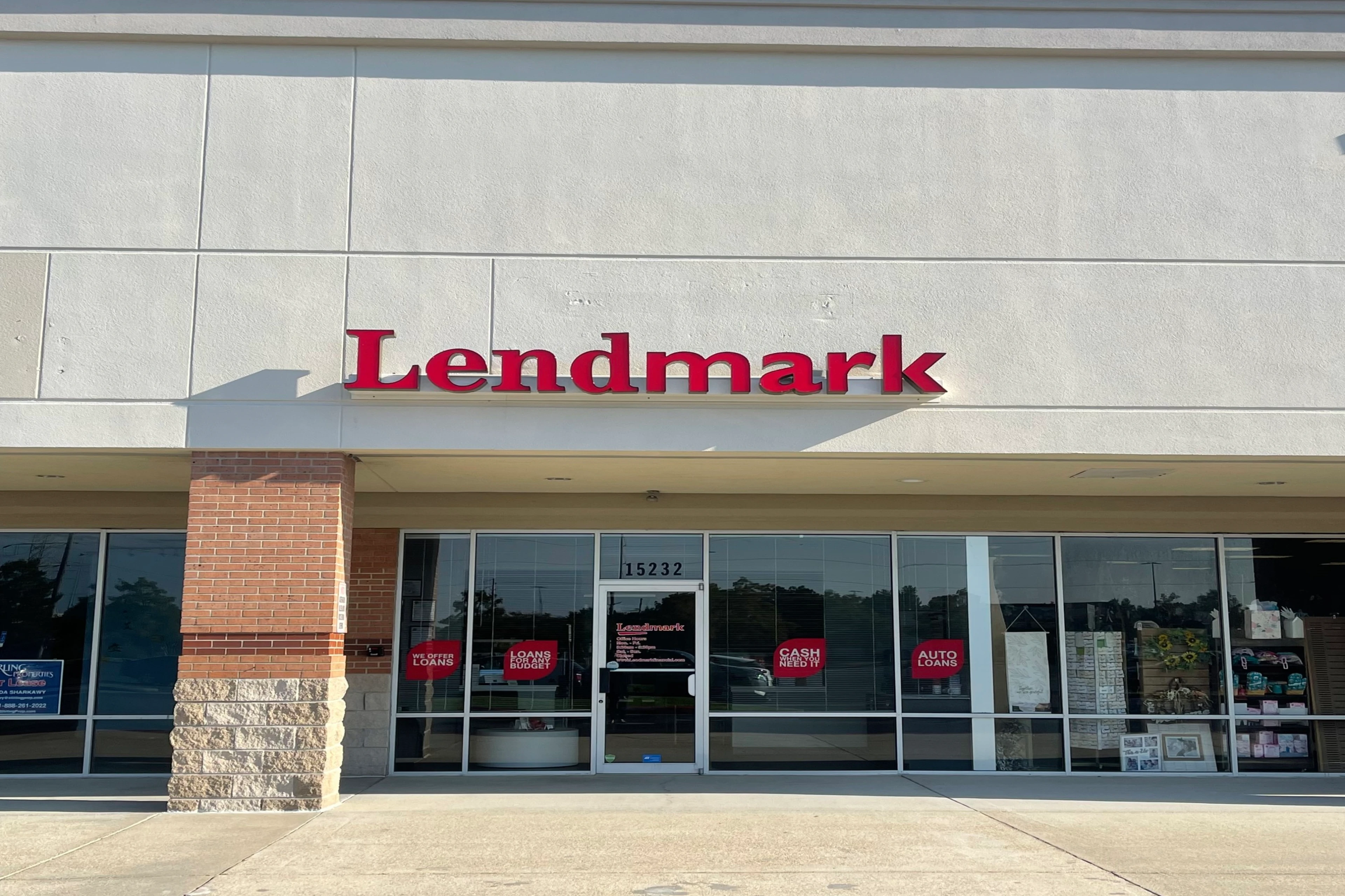 Exterior view of the branch location.