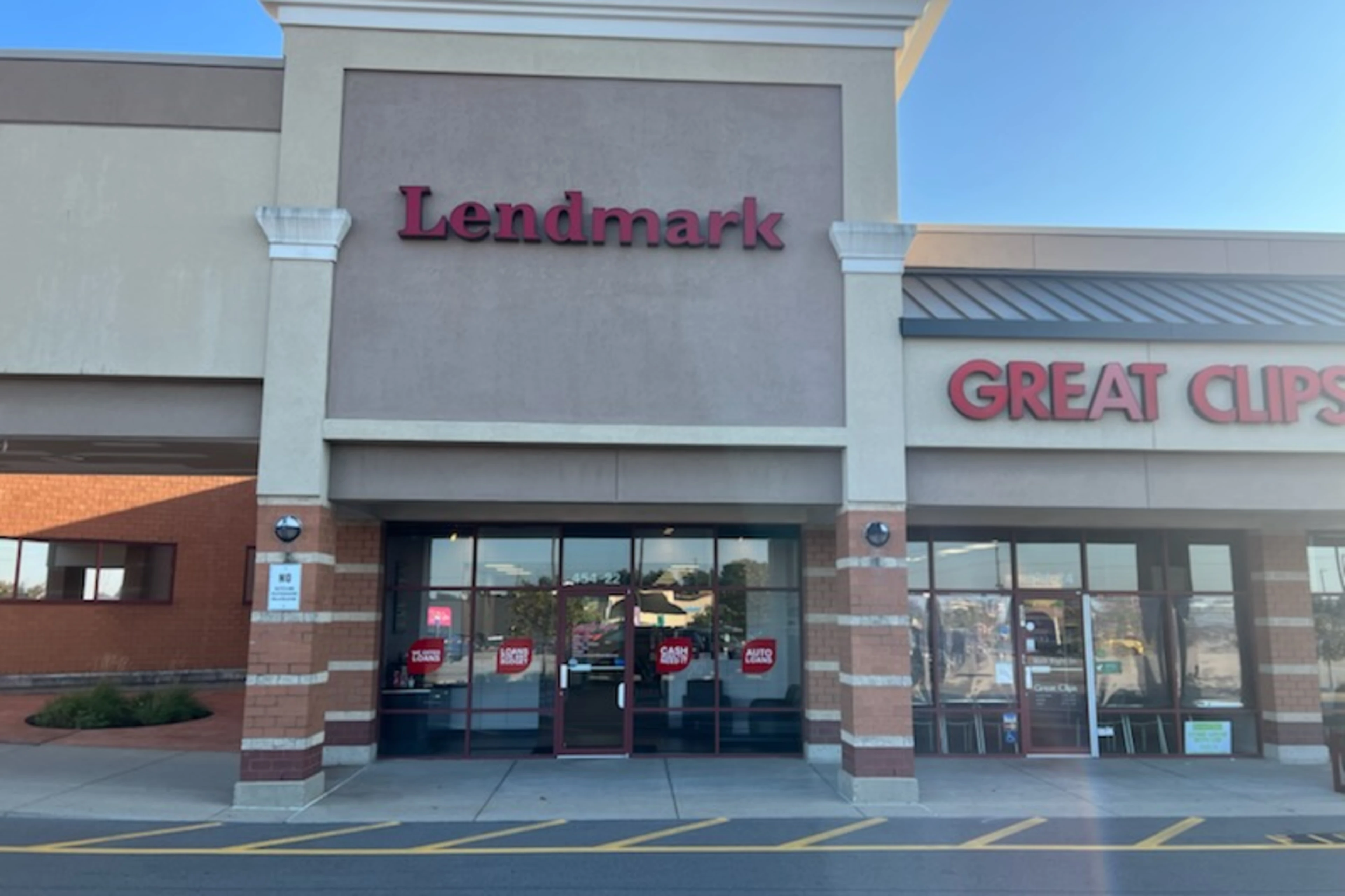 Exterior view of the branch location.