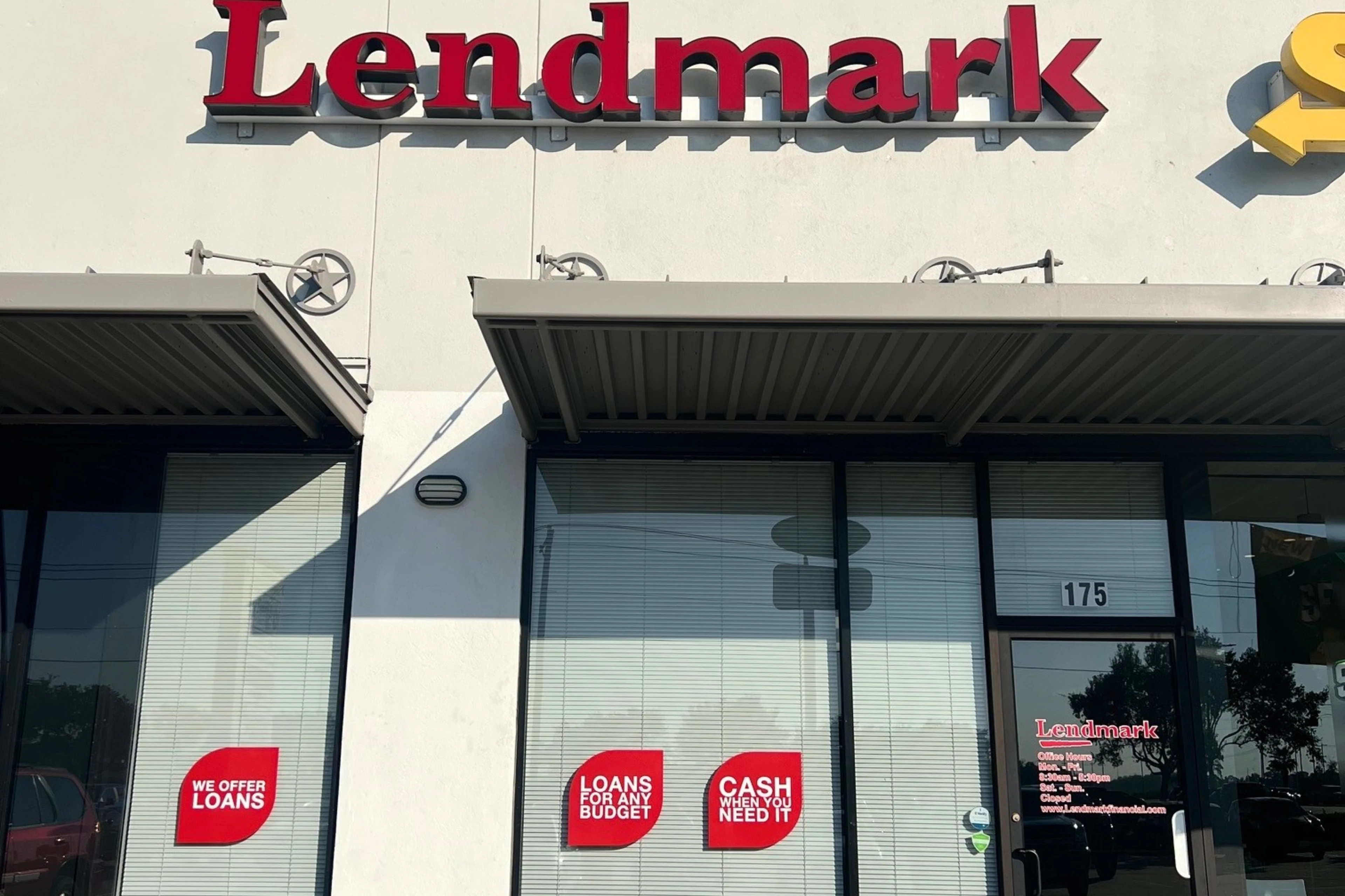 Exterior view of the branch location.