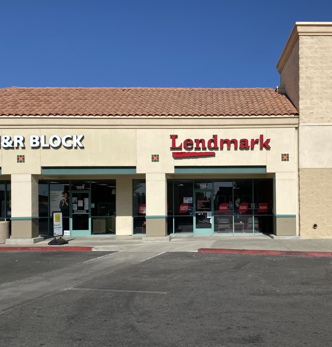 Exterior view of the branch location.