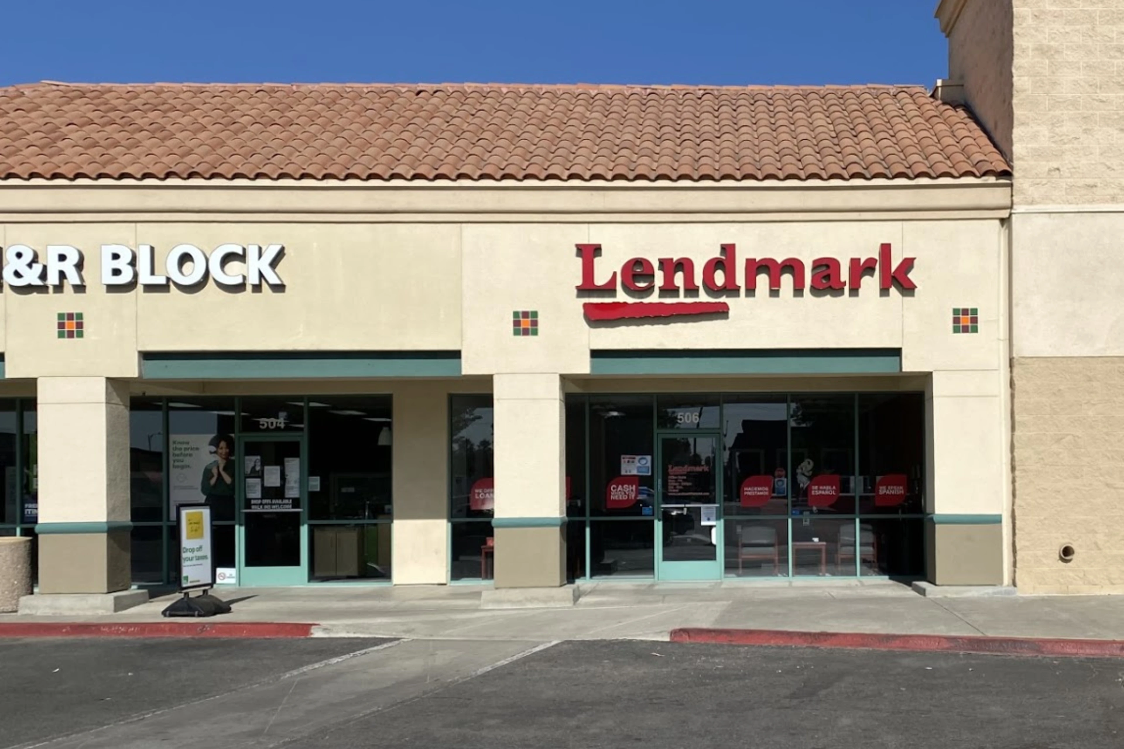 Exterior view of the branch location.