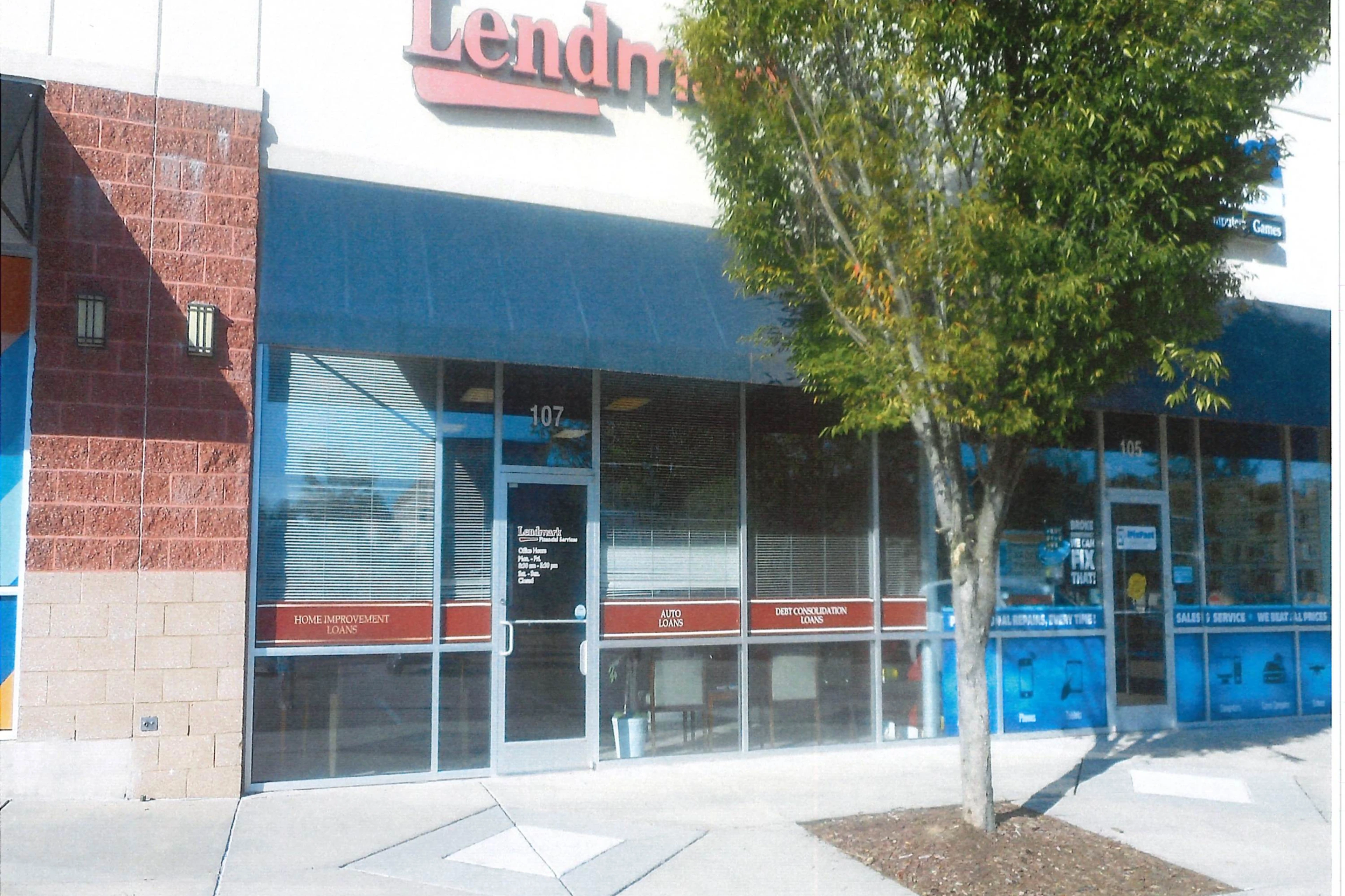 Exterior view of the branch location.