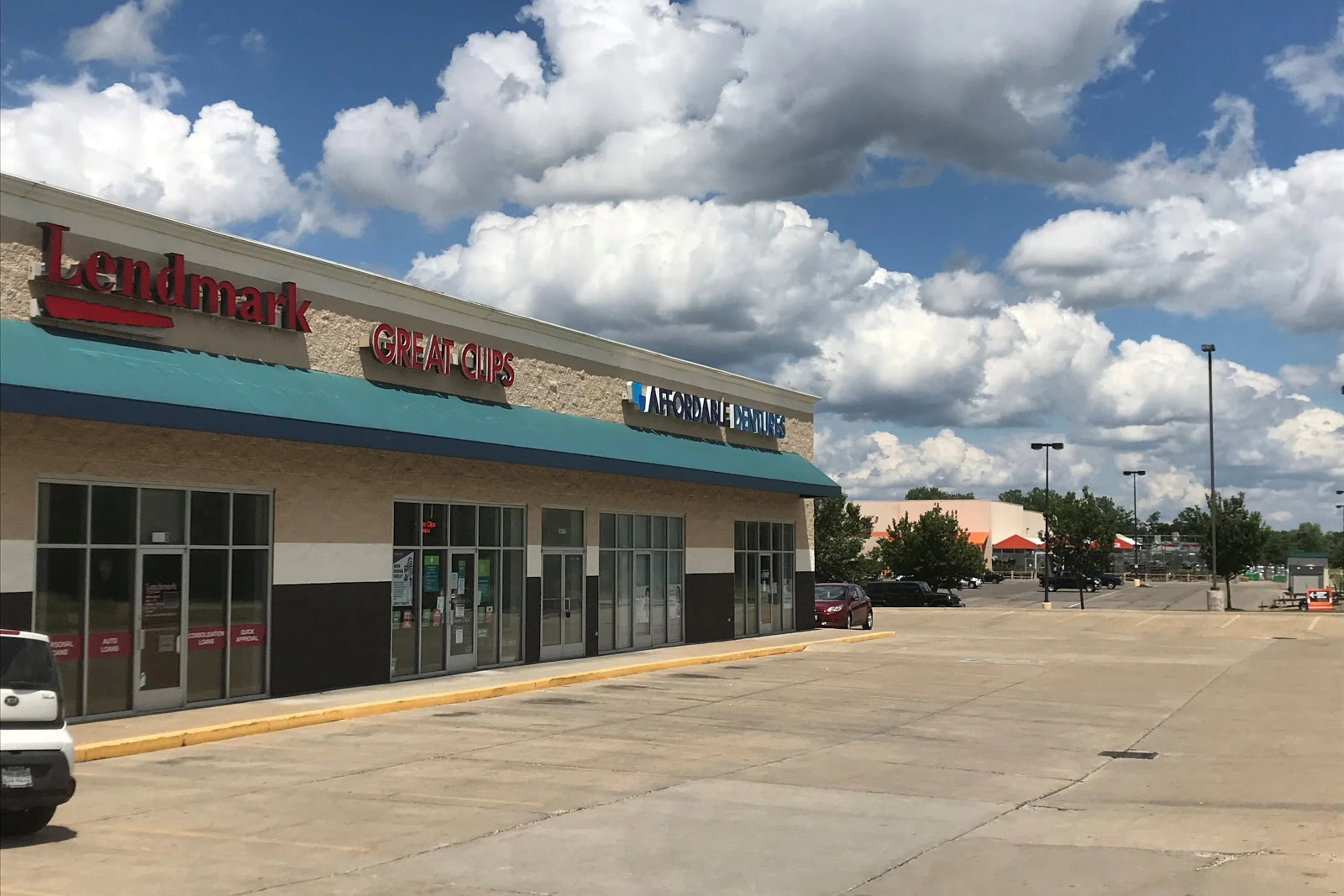 Exterior view of the branch location.