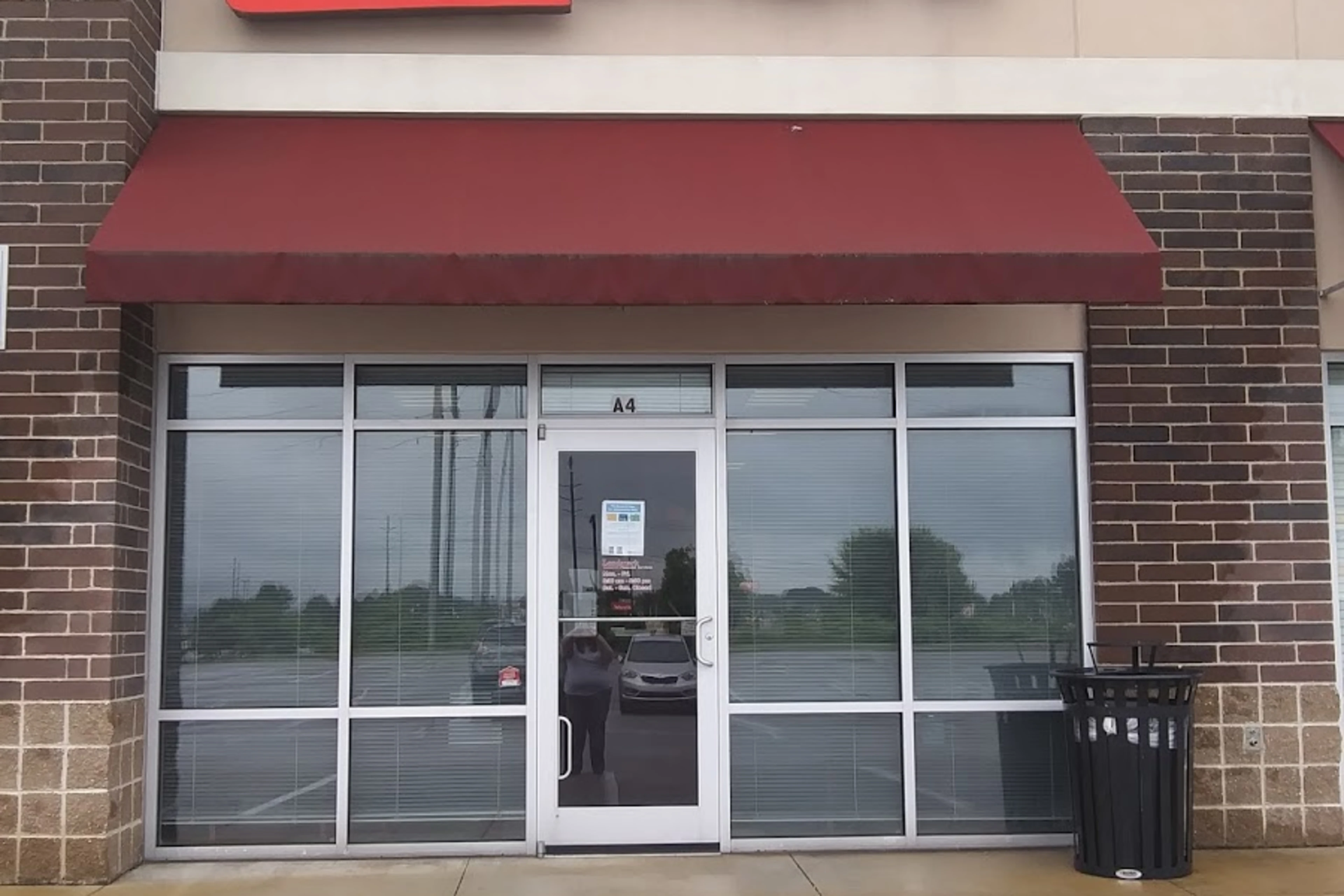 Exterior view of the branch location.