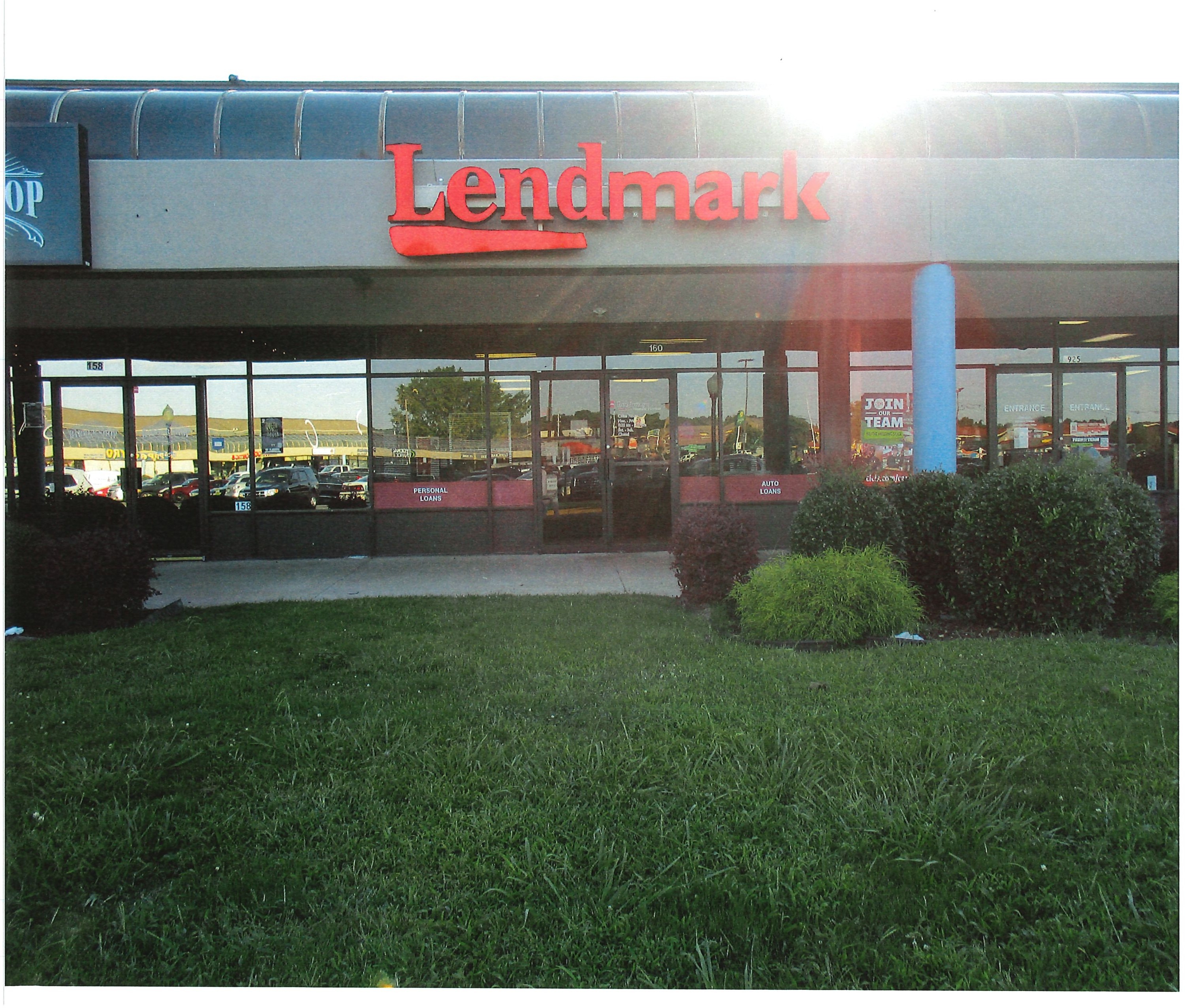 Exterior view of the branch location.