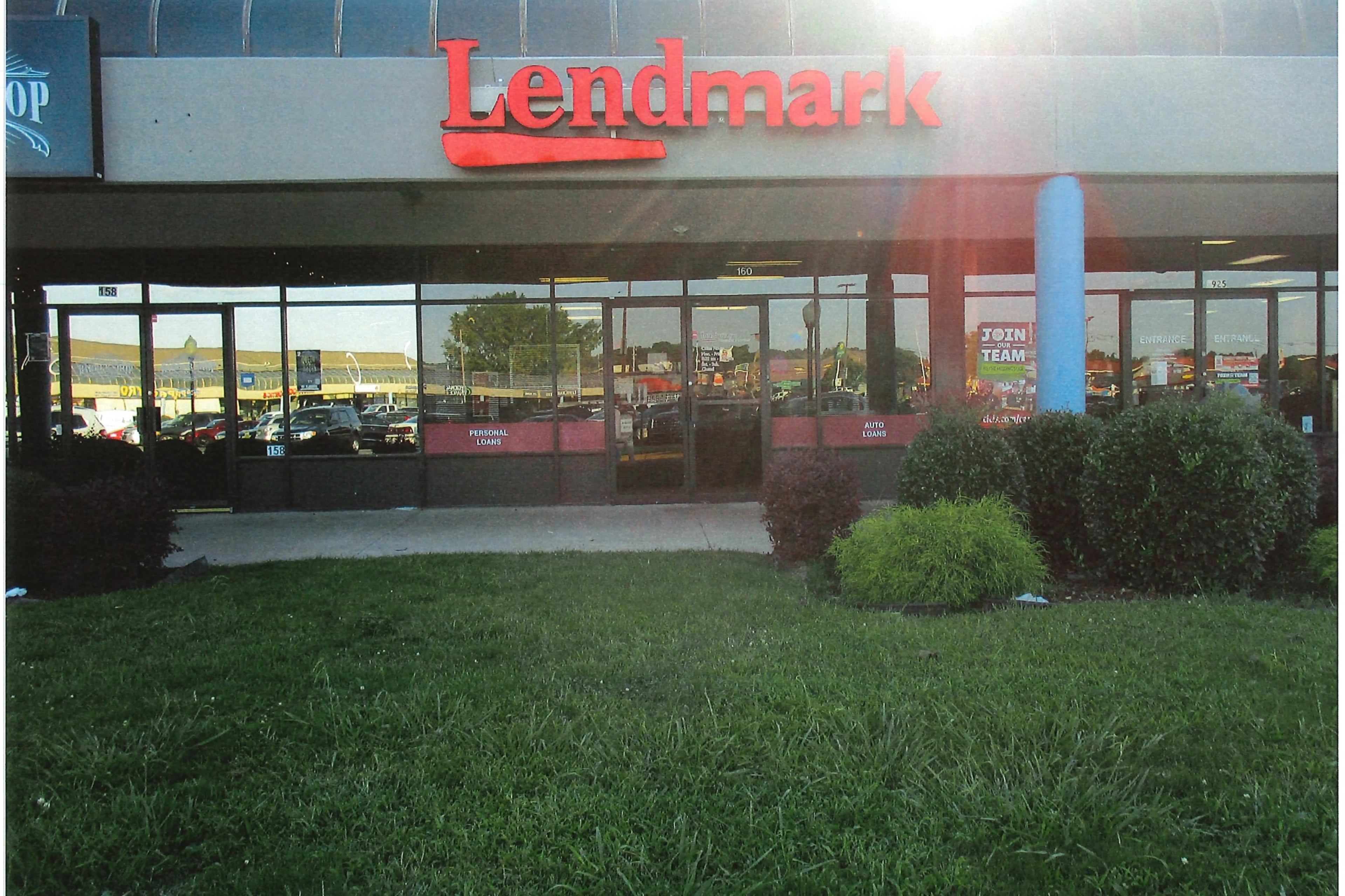 Exterior view of the branch location.