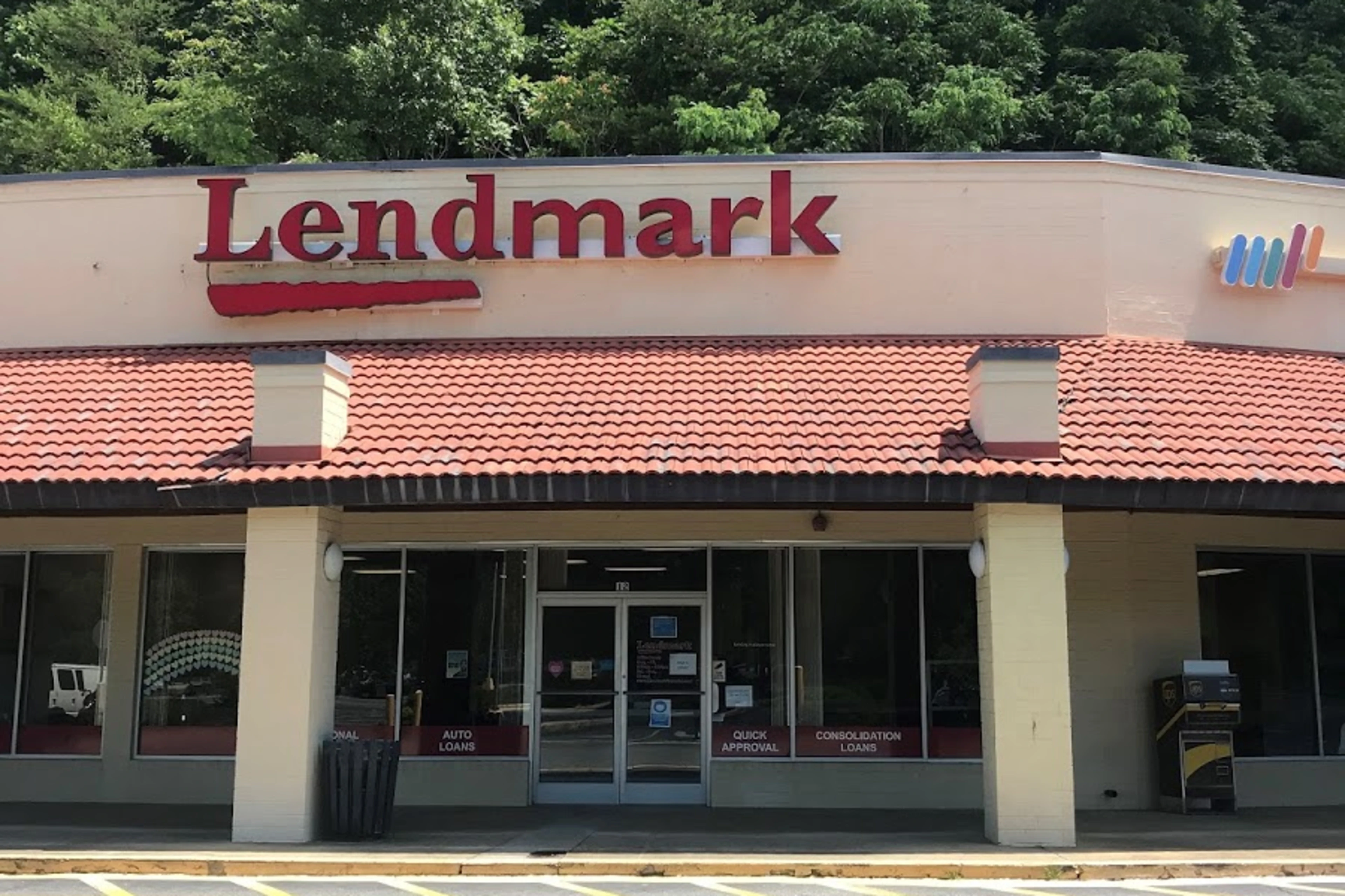 Exterior view of the branch location.