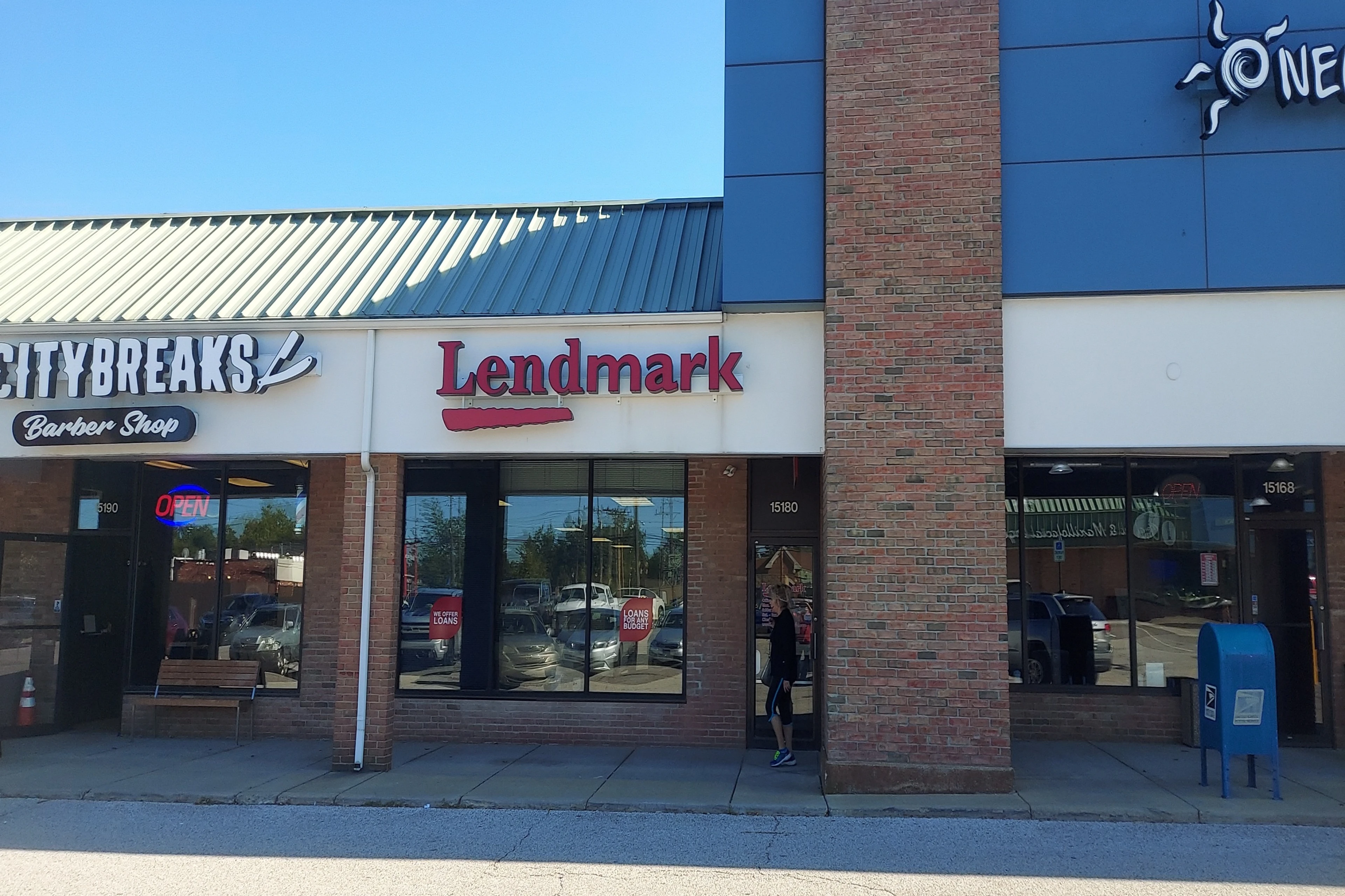 Exterior view of the branch location.